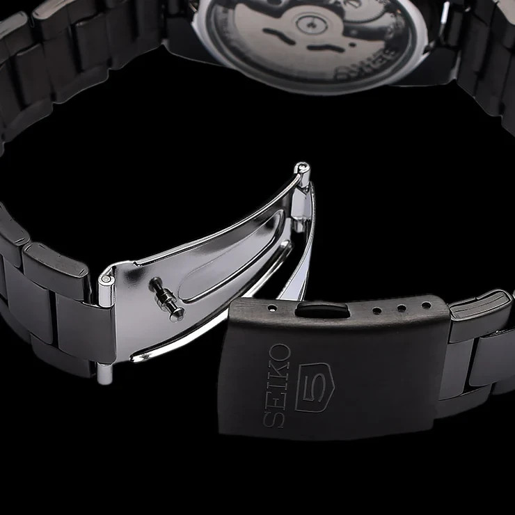 Seiko 5 Automatic SNKE03K1(SNKE03KC) Black Dial 21 Jewels Men's Watch NEW Japan