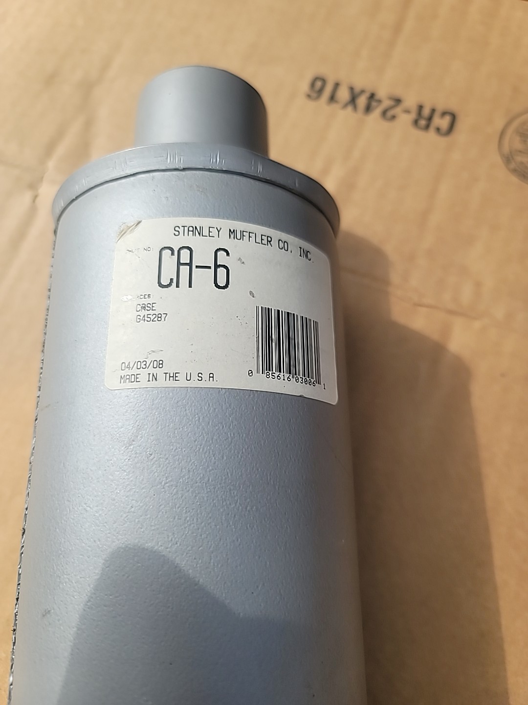 Muffler Case 430 530 430 530 530 430 530 600 530 430 530 G45287 Nos Made In USA