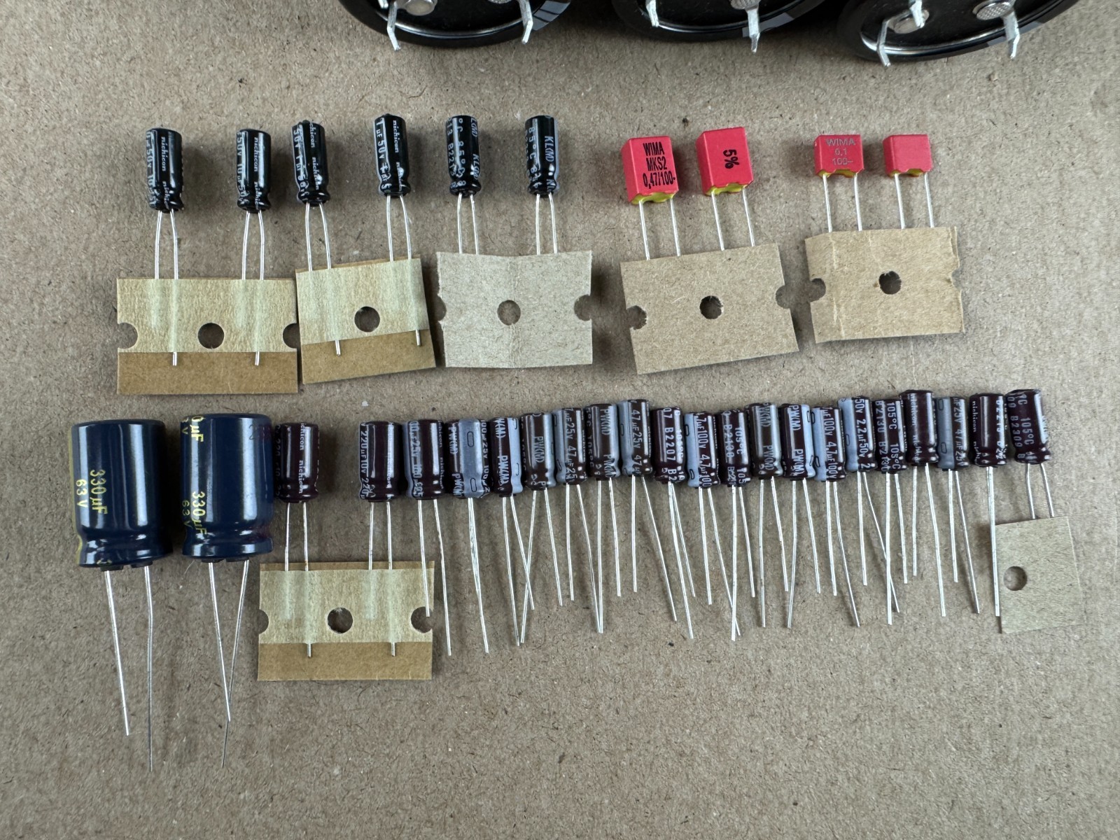 NAD 2200 2200PE Amplifier Recap Kit Complete Set