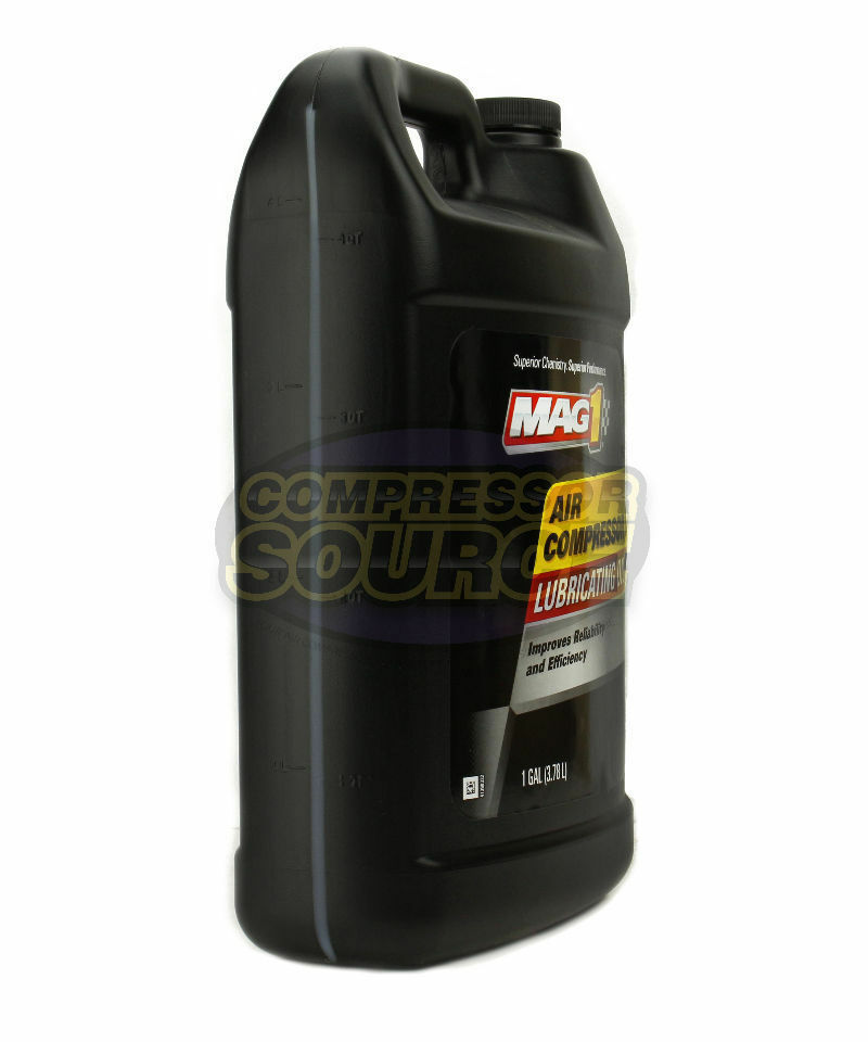 1 Gallon Gal ISO-100 Non Detergent Air Compressor Oil Lube Jug Lubricant SAE 30W