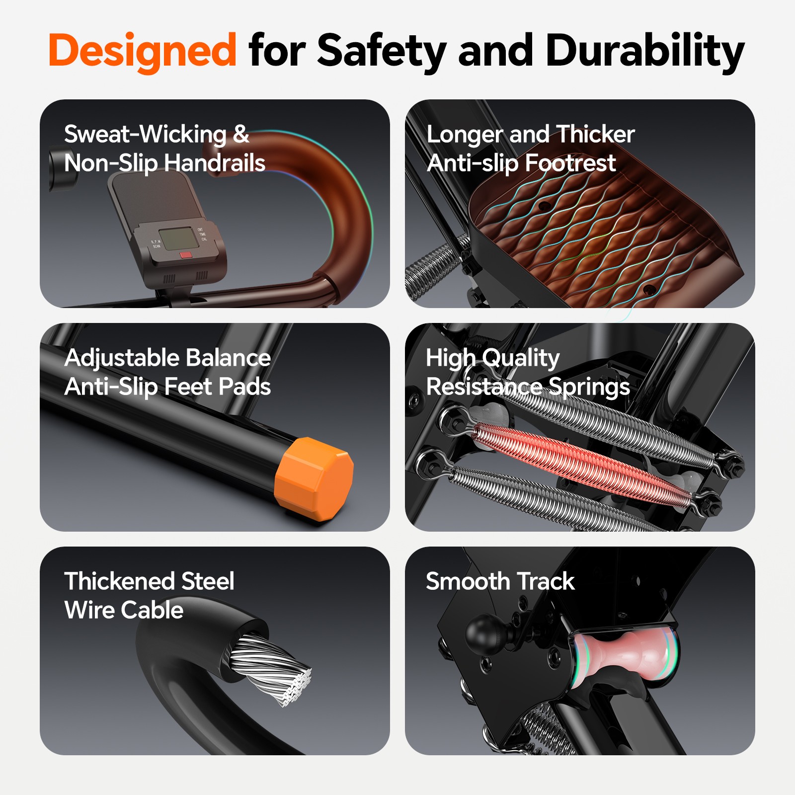 Vertical Climber Stair Stepper Machine For Home Gym Exercise Workout Machine New