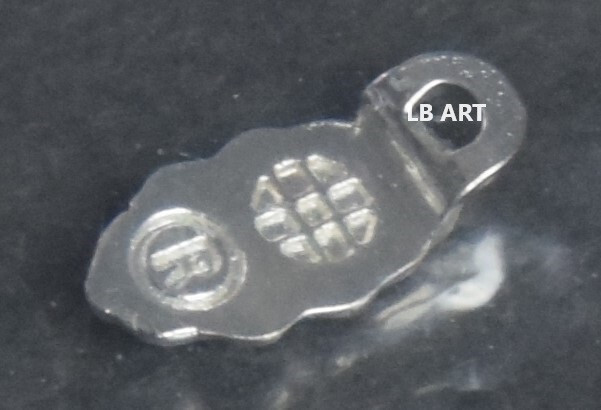 New Sealed 24 pack AANRAKU Silver Plated Leaf Earring Bails