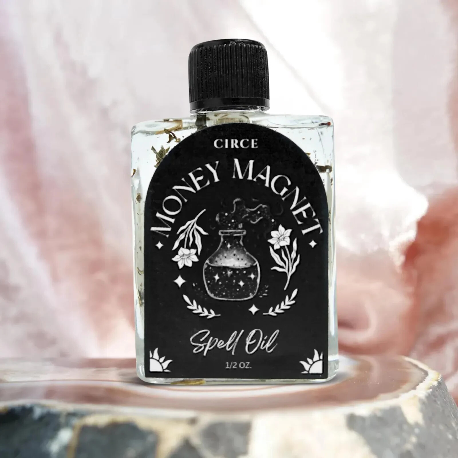 Money Magnet Spell Oil | 1/2 oz Anointing Oil for Wealth & Prosperity