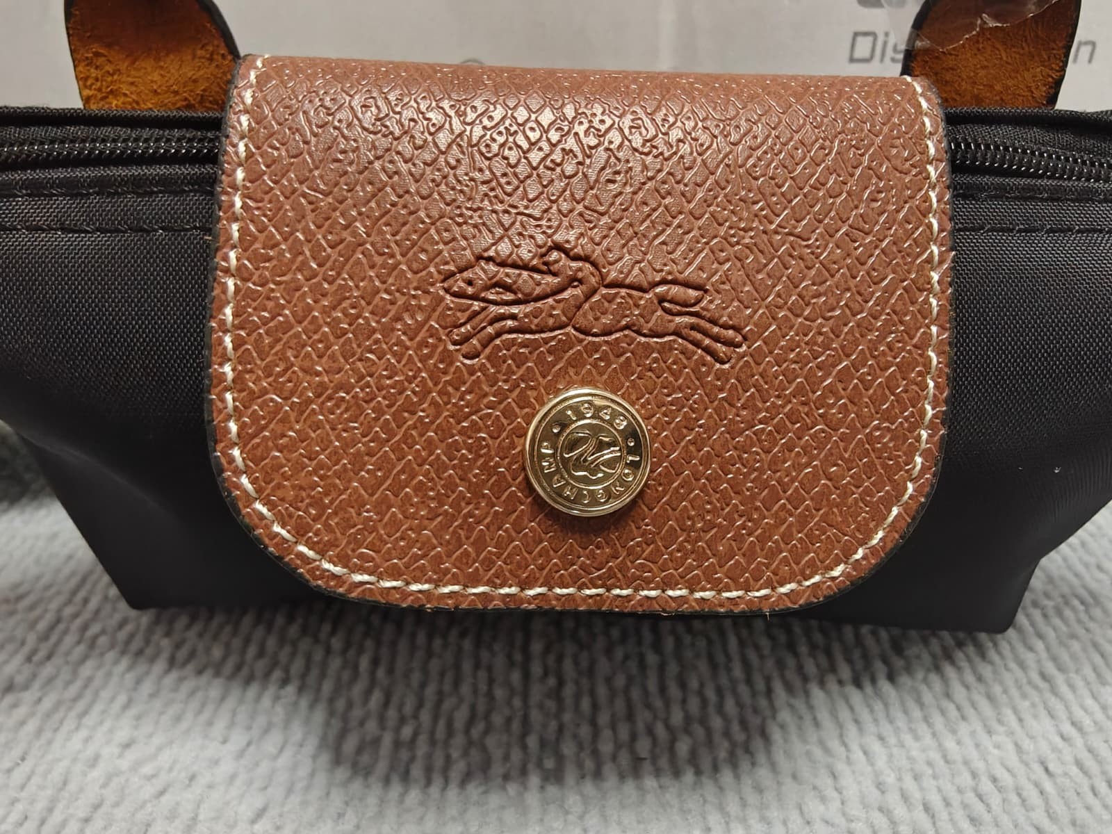 NEW US STOCK & SHIP LongChamp cosmedic bag (black) LPW