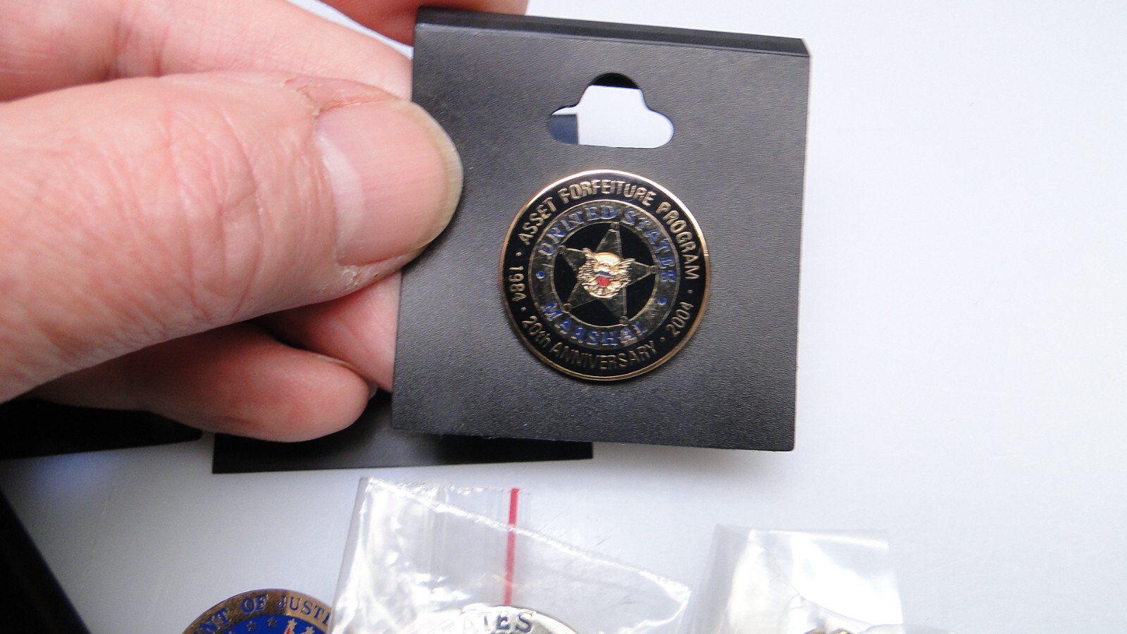 10 Lapel Pins US Marshal Dept Justice Agent Security Etc