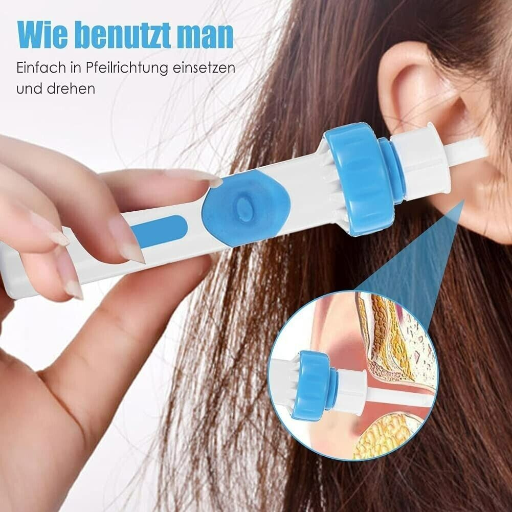 Electric Cordless Vacuum Ear Cleaner Wax Remover Safety Painless Cleaning Device