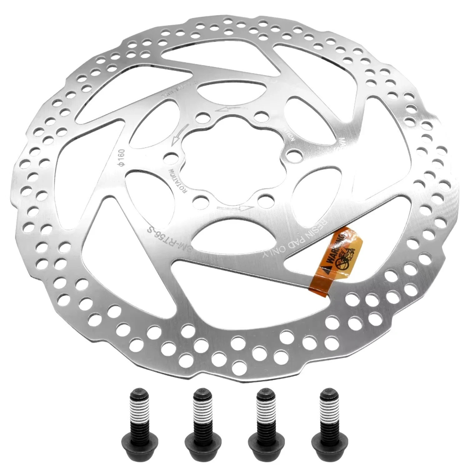 Shimano Deore SM-RT56 Disc Brake Rotor 160mm / 180mm, 6-Bolt, MTB & Road Bike