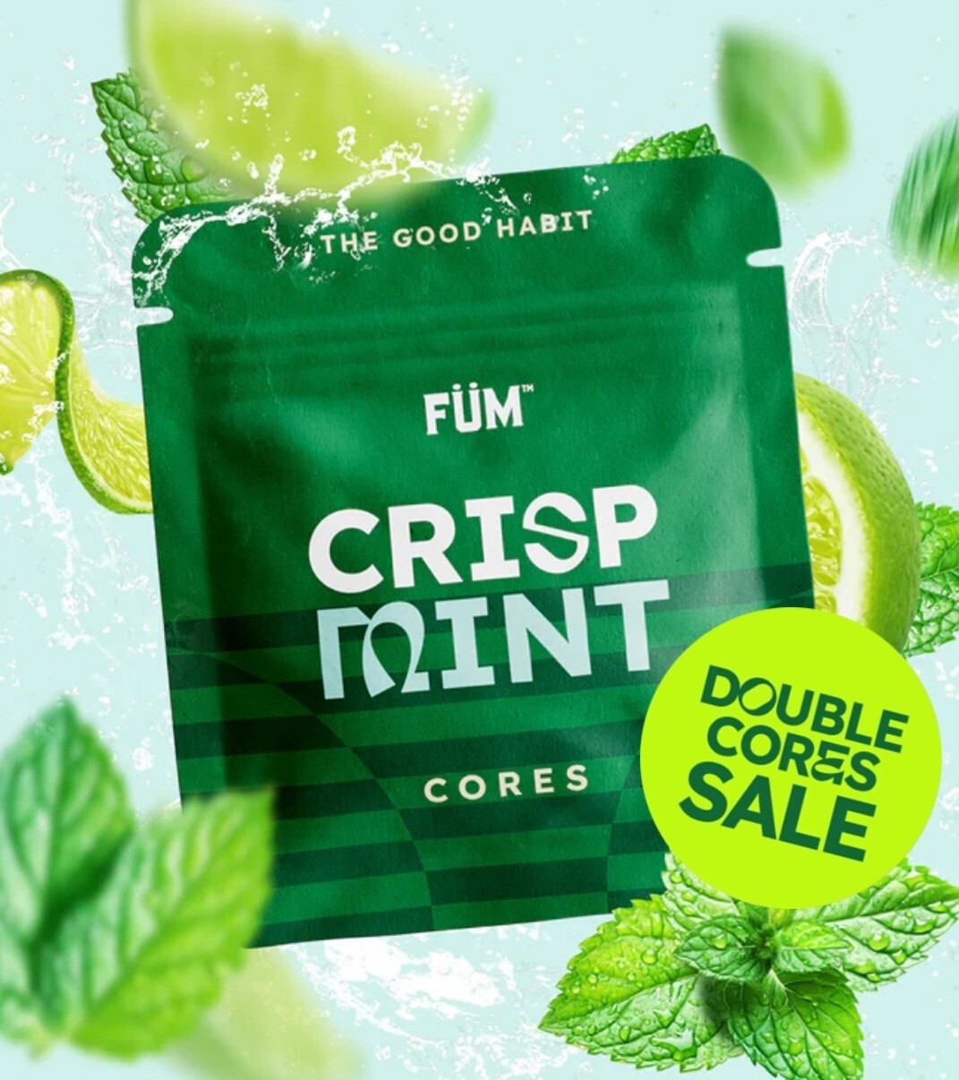 Füm Journey Pack Flavored Air Device with 4 Packs of Plant Based Cores