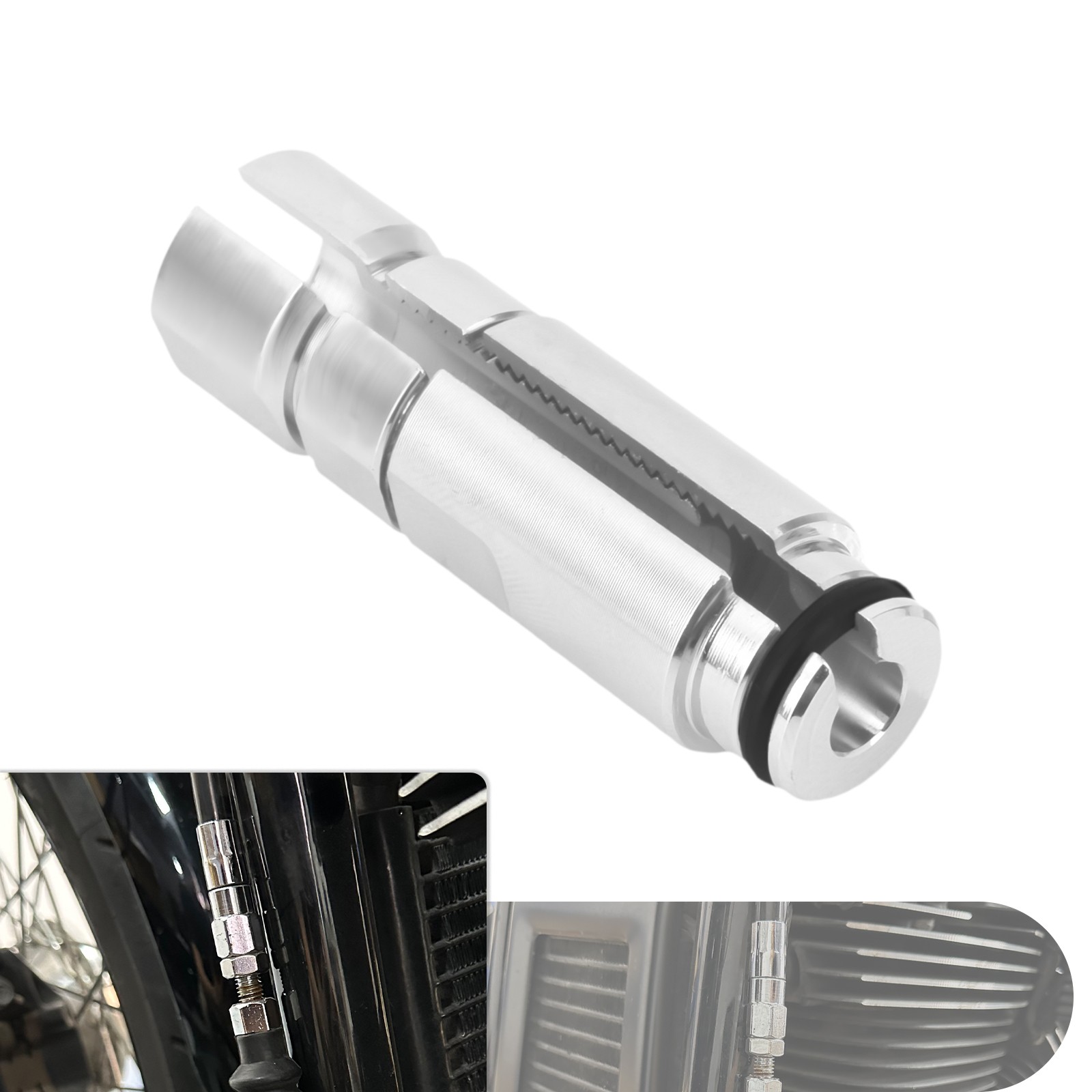 Clutch Cable Adjuster Upgrade Kit For Harley Touring 2022-25 Road Street Glide