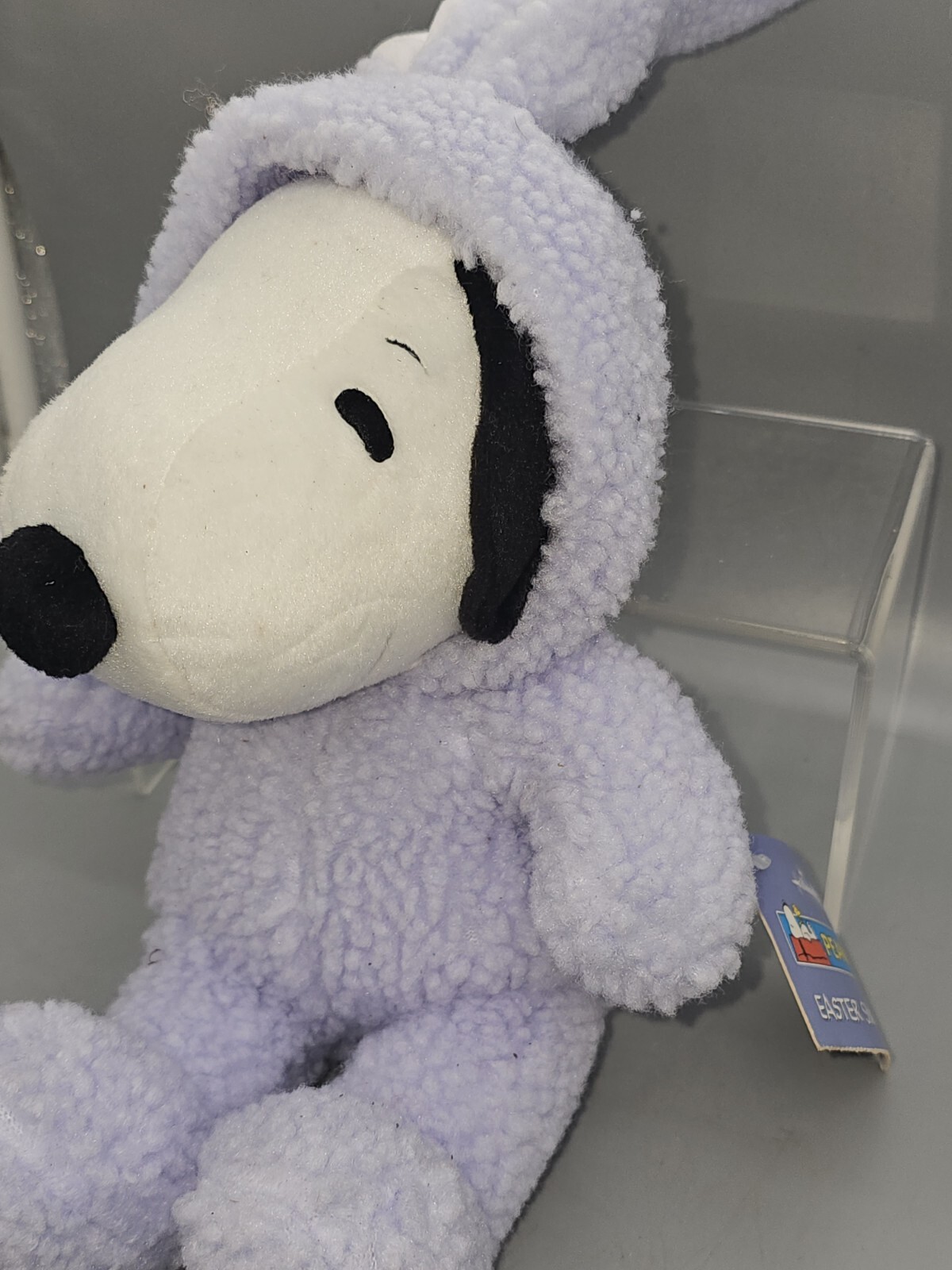 Hallmark Snoopy Purple Easter Rabbit Bunny 12" Plush Soft Toy Stuffed Animal