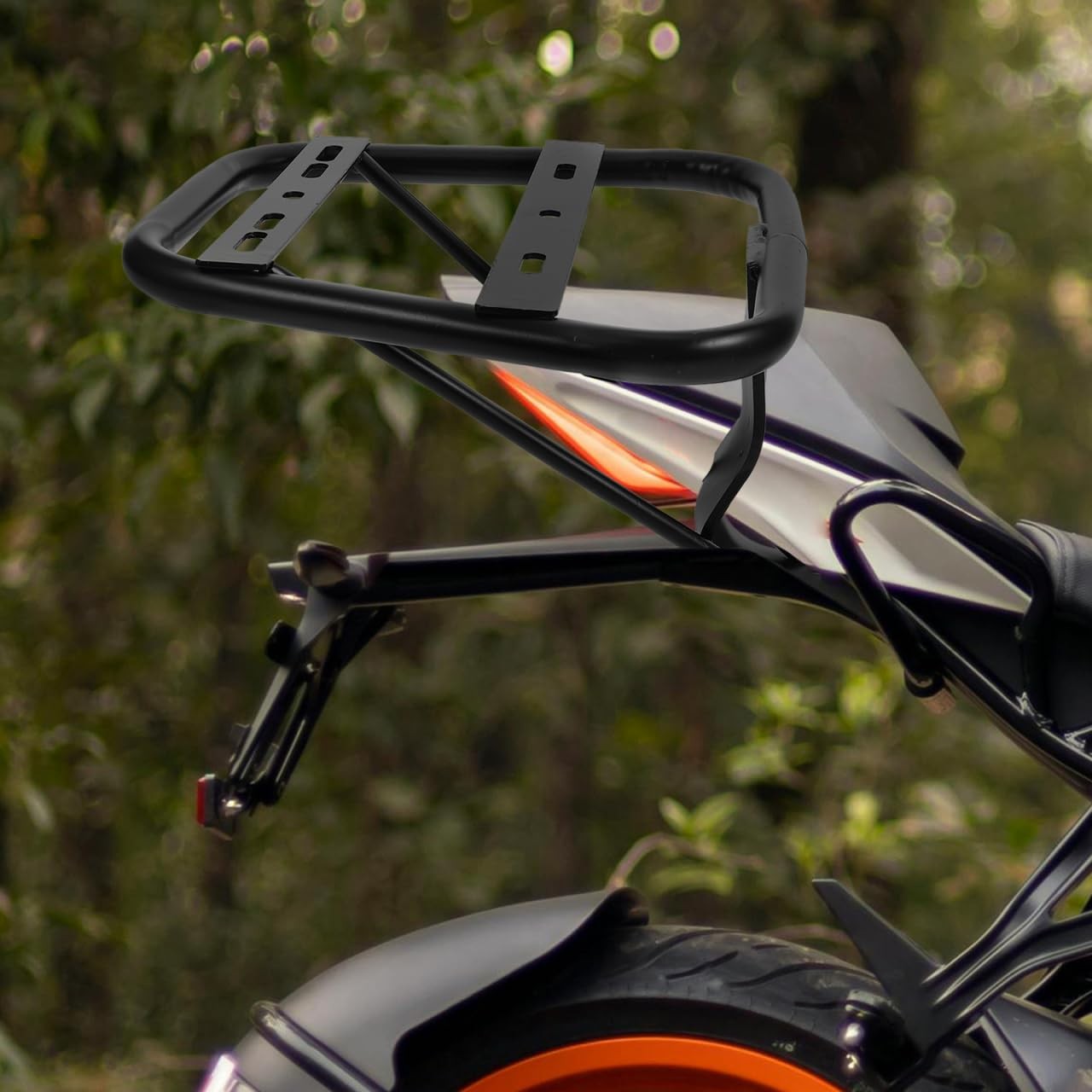 Adjustable Back Rack for Electric Bicycle Heavy-Duty Ebike Rear Cargo Rack wi...