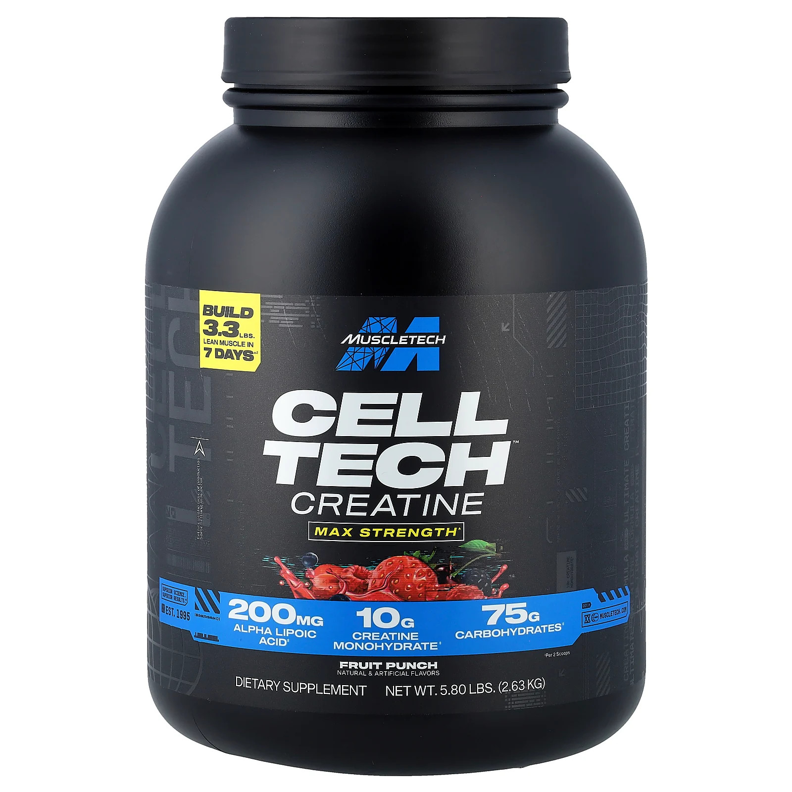 Cell-Tech™ Creatine, Fruit Punch, 5.8 lbs (2.63 kg)