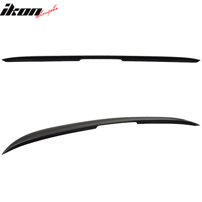 Fits 03-11 Benz R230 SL-Class AMG Style Rear Trunk Spoiler Painted #040 Black