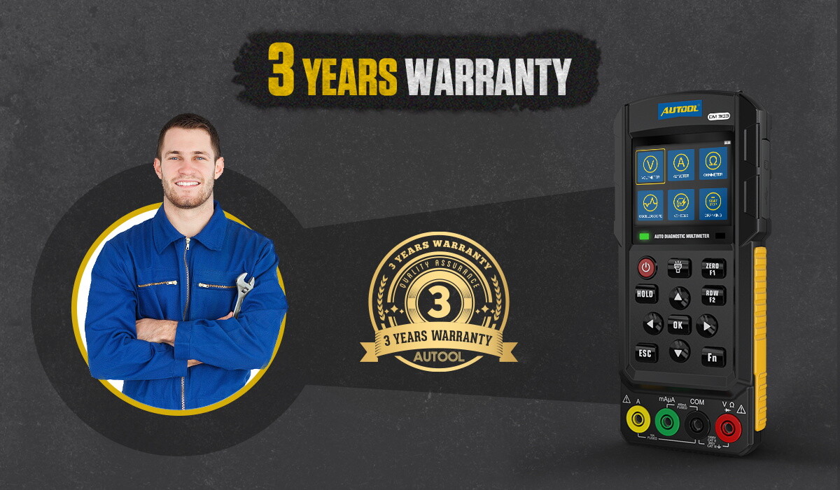 Auto Diagnostic Multimeter Oscilloscope AC/DC Voltage Meter Ammeter Ohmmeter