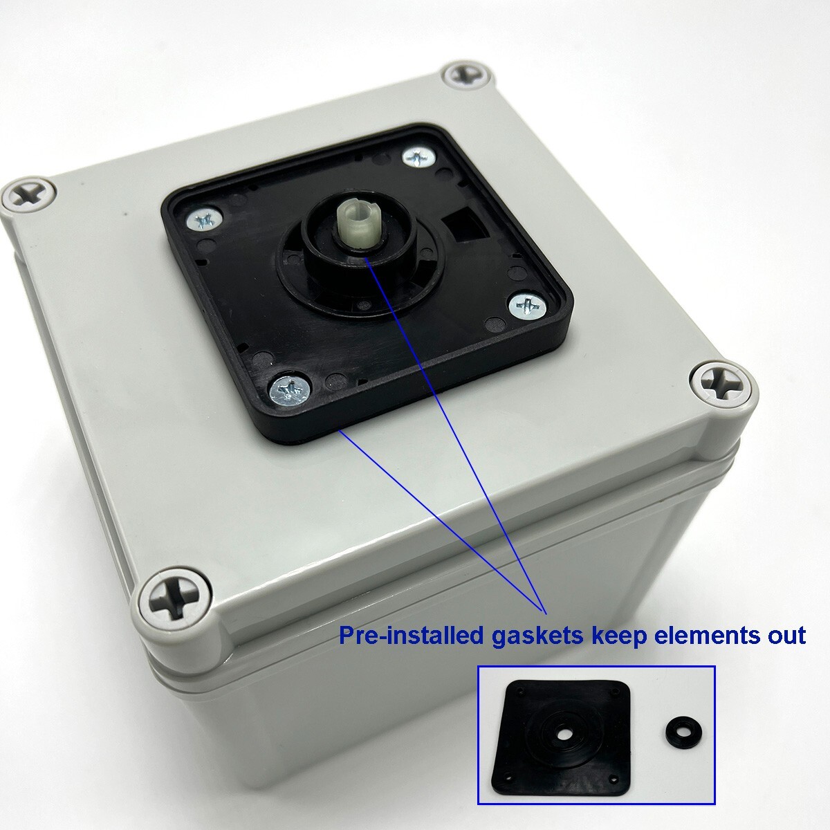 63A Manual Transfer Switch Line-Off-Inverter/Gen for (2) 120V or (1) 240V Device