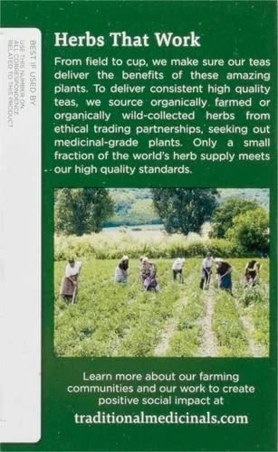 Traditional Medicinals Organic Lemon Balm Tea, 16 Tea Bags