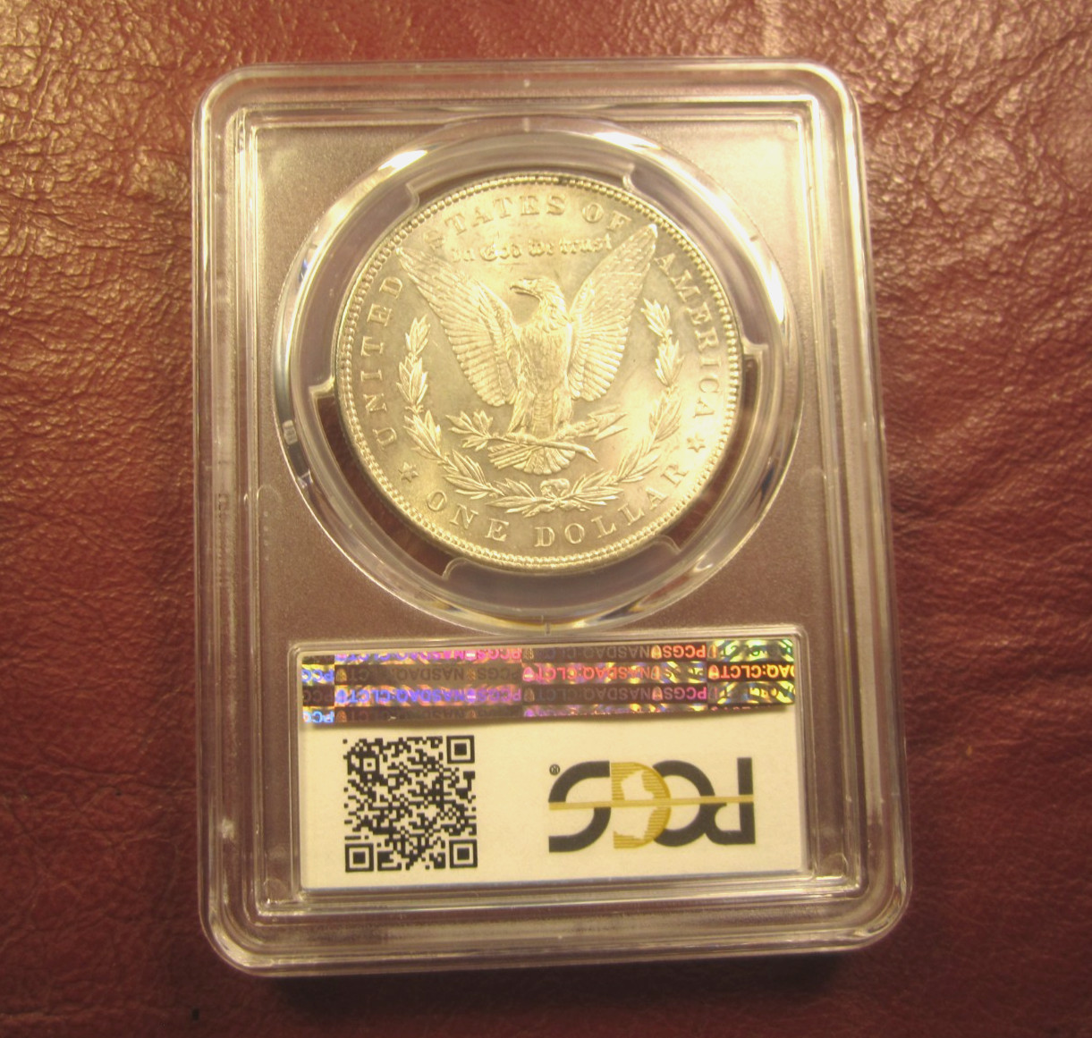 1897 MORGAN DOLLAR MS63 PCGS *** BLAST WHITE SILVER DOLLAR CERTIFIED MINT STATE