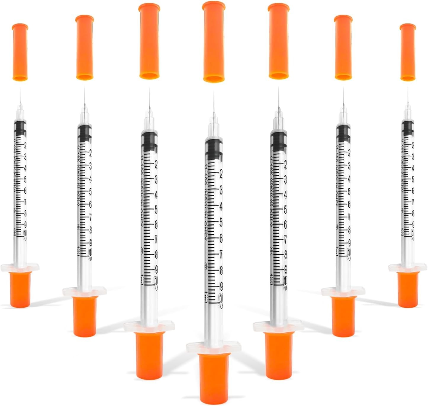 U-100 1cc 31 Gauge 5/16 Inch Syringe, Individually Packed 30 PACK