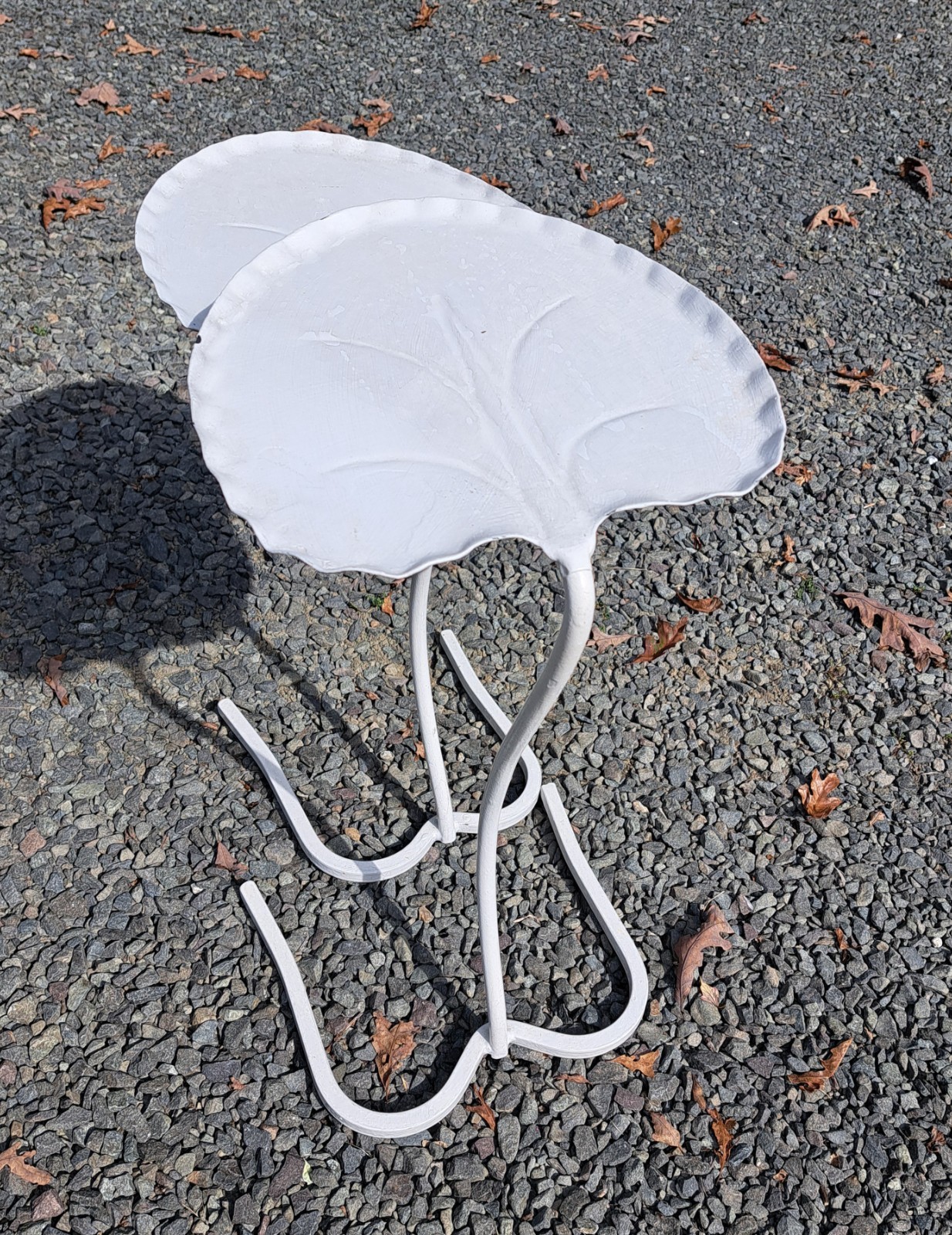 Pair of Mid Century Salterini Lily Pad Nesting Tables