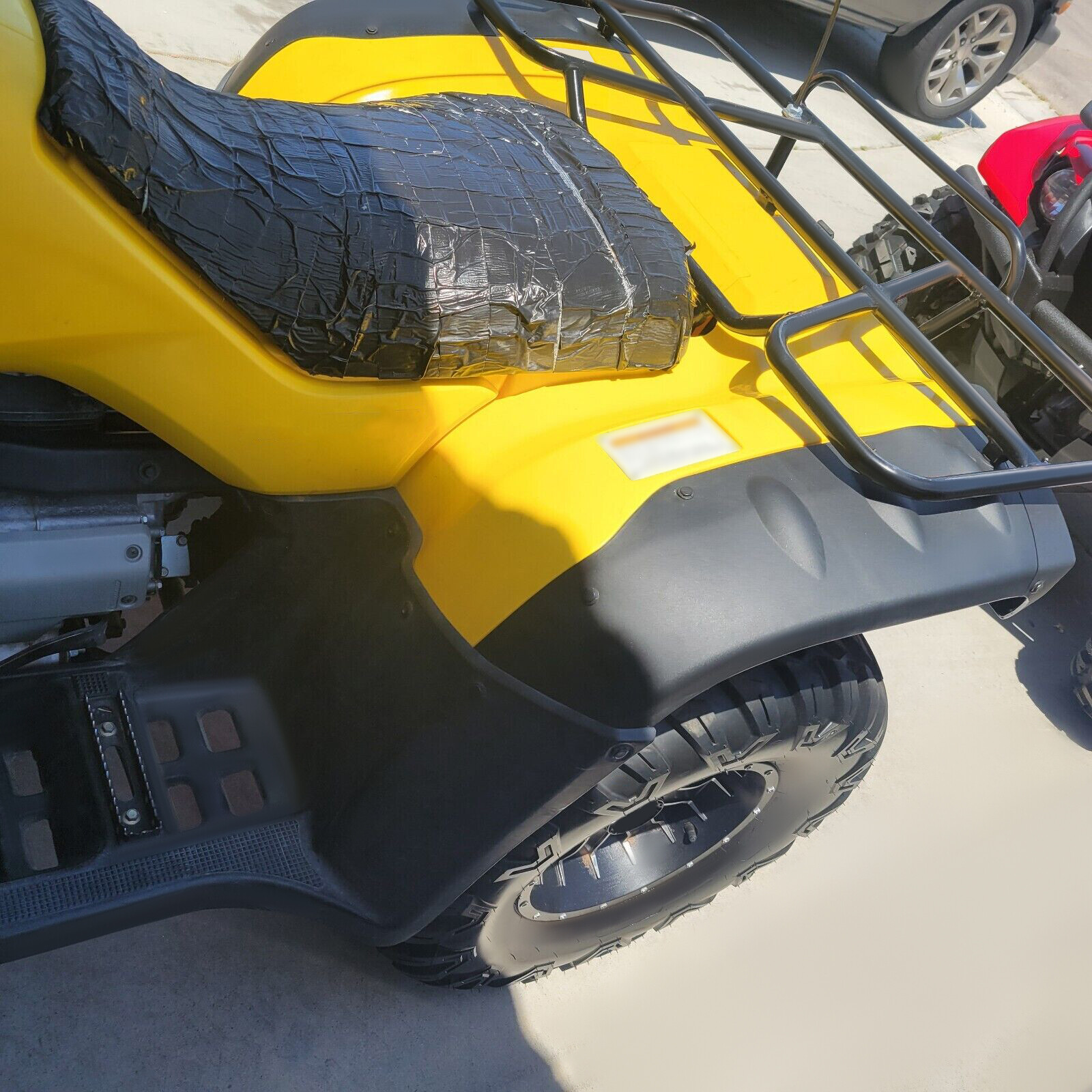 Full Fender Flares Mud Guards Kit For Honda TRX350 TRX400 Rancher 04-07