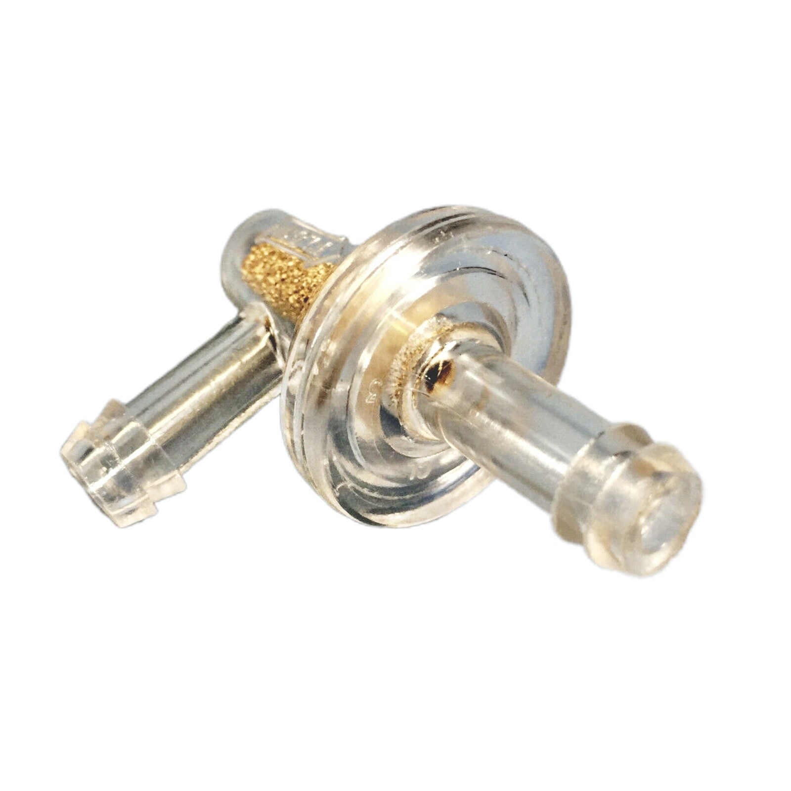 NEW 1/4" COMPACT UNIVERSAL 90 DEGREE VISU FUEL FILTER YAMAHA KAWASAKI HONDA