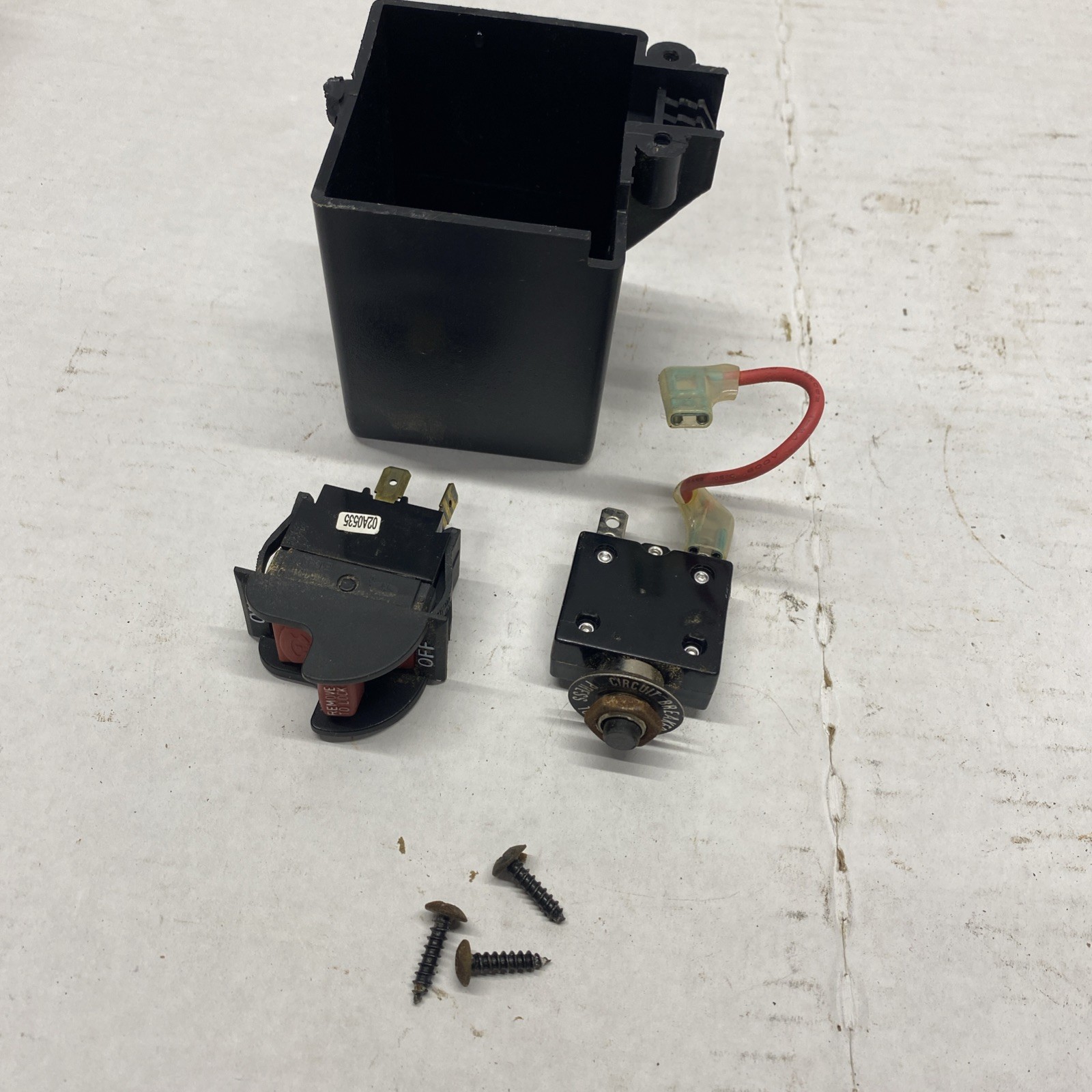 Delta ShopMaster 10" Table Saw Md TS200  On Off Switch & Relay  DTS-98