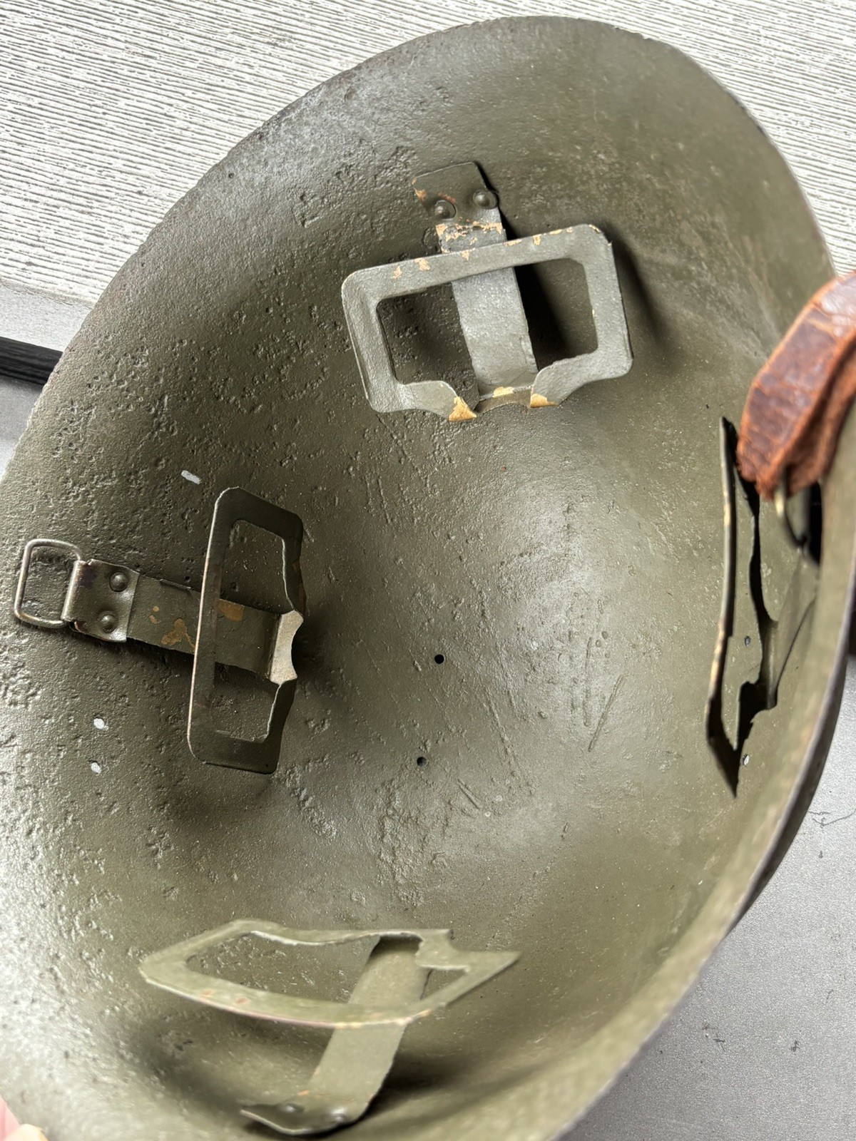 Original Type 90 Thailand Siam (Japanese) Helmet w/ Liner