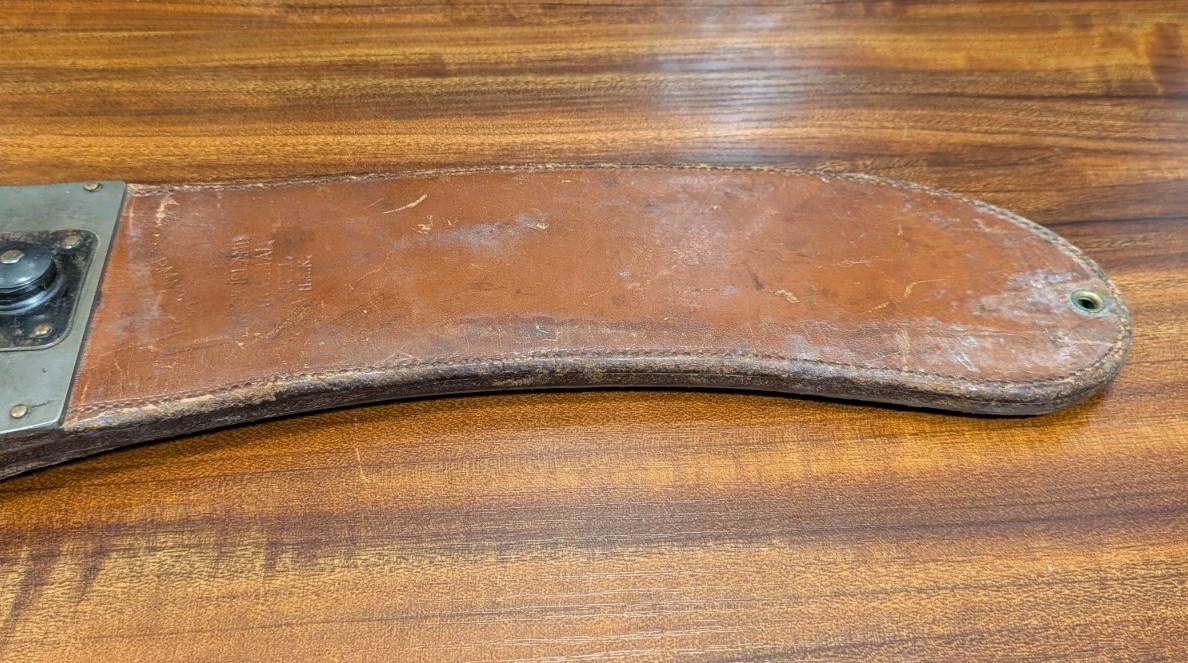 Springfield Armory WWI Era 1909 Bolo Knife w Rock Island Arsenal Scabbard