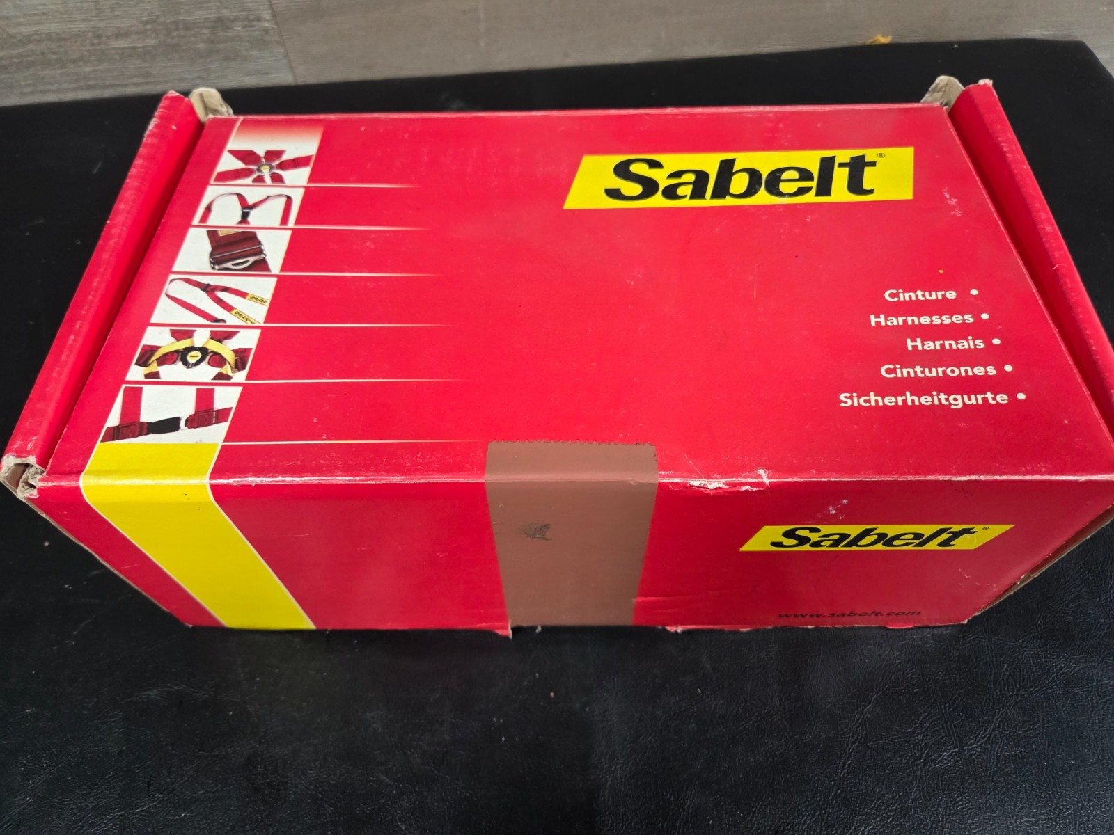 Sabelt Racing Harness 6 Point Red