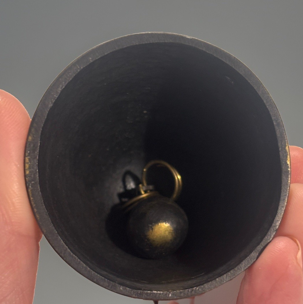 Walter Bosse Praying Angel Bell Cherub Hagenauer Brass Bronze Mid Century Decor