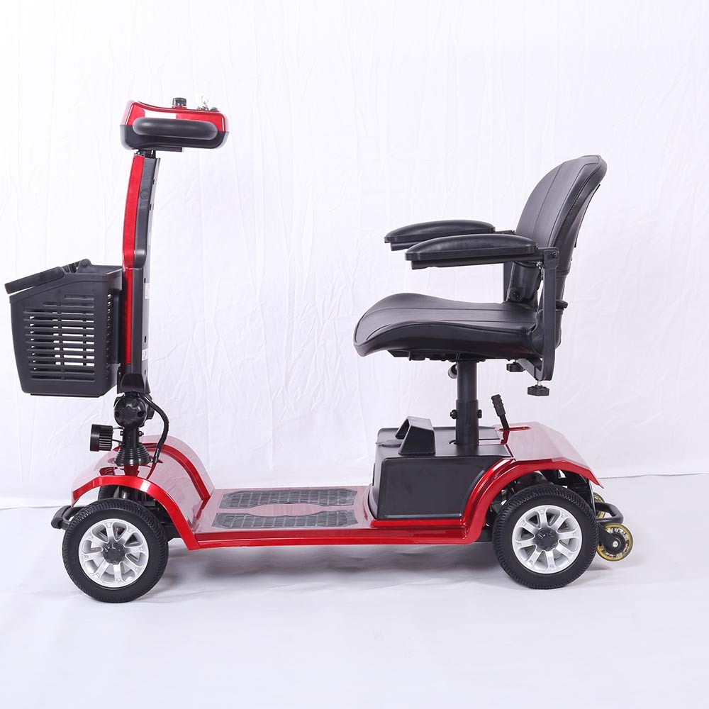 Mobility Scooter 4 Wheel Electric Powered 12.4miles Range 300W 419lbs Capacity