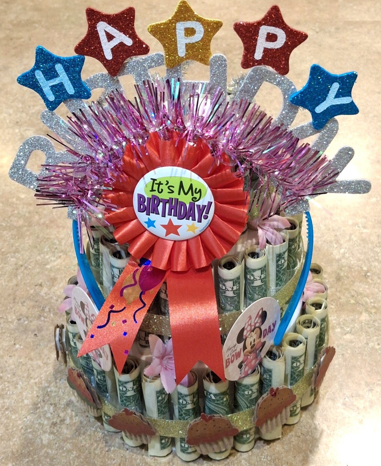 EZ Money Cake Kit 5.4 inch 3-Tier Free Shipping Also known as Dummy Cake Form
