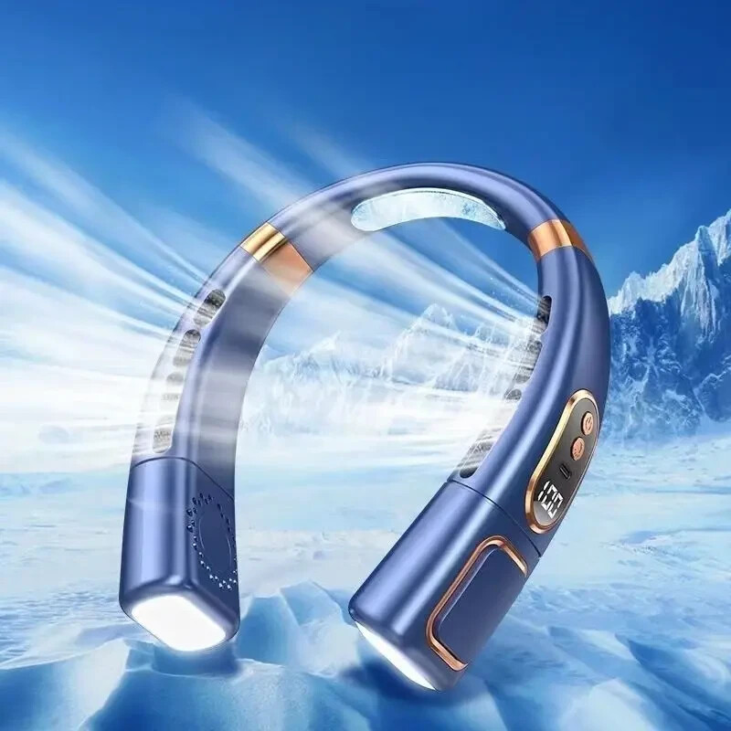 Hanging Neck Fan Cooling Air Cooler Little Electric Air Conditioner Portable New