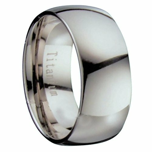 Titanium 3mm-9mm Wedding Band Polished Comfort Fit Ring