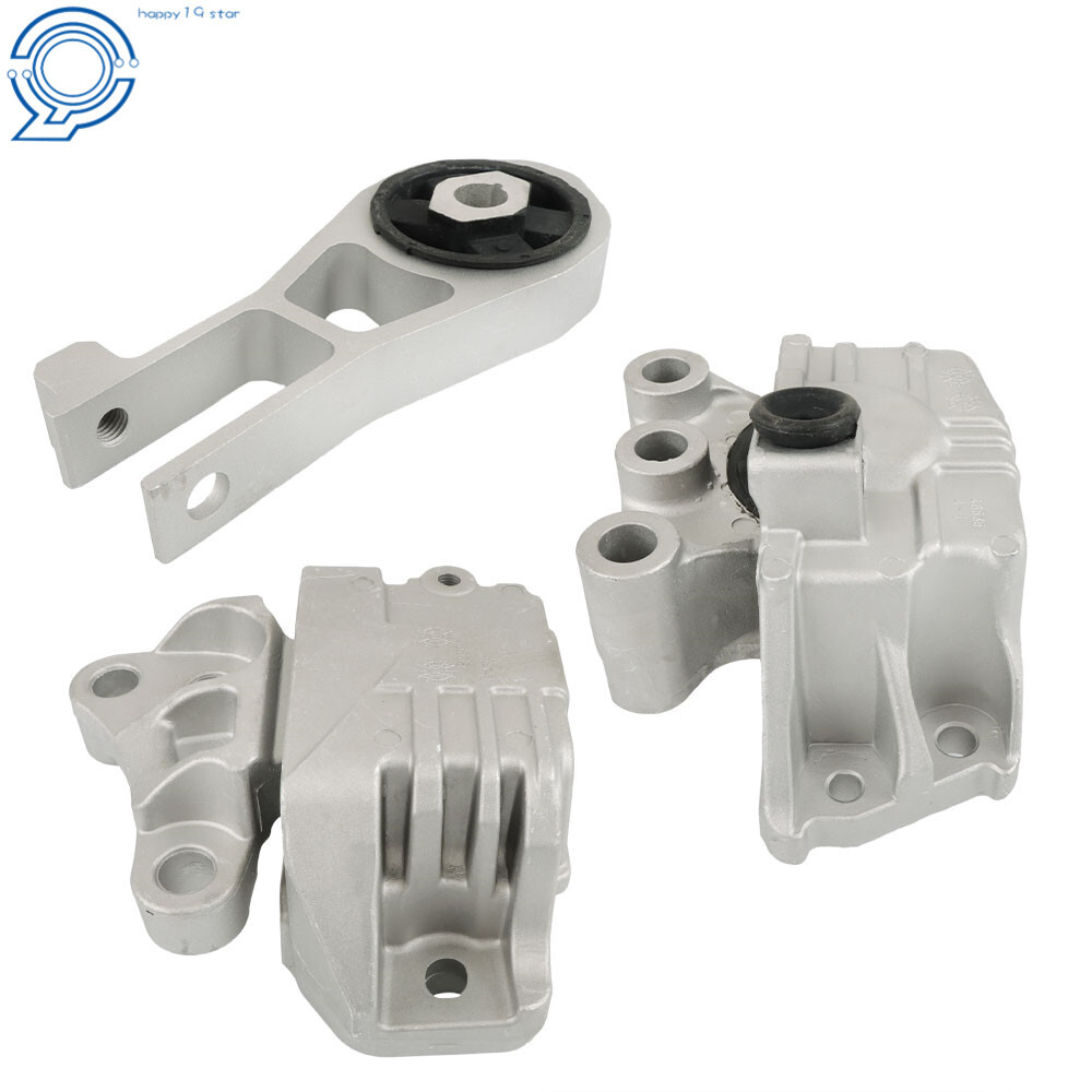 3Pcs Motor Mounts 2.4L Engine 2015-2021 For Jeep Renegade Automatic Transmission