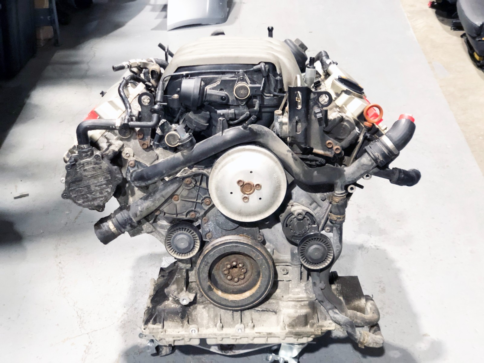 07-08 Audi A4 A6 C6 B7 BKH Engine Longblock 3.2 FSI V6 137K MILES COMPRS TESTED