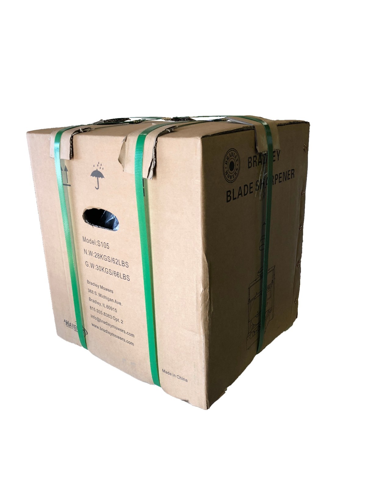 S105 Bradley Professional Lawnmower Blade Sharpener Grinder