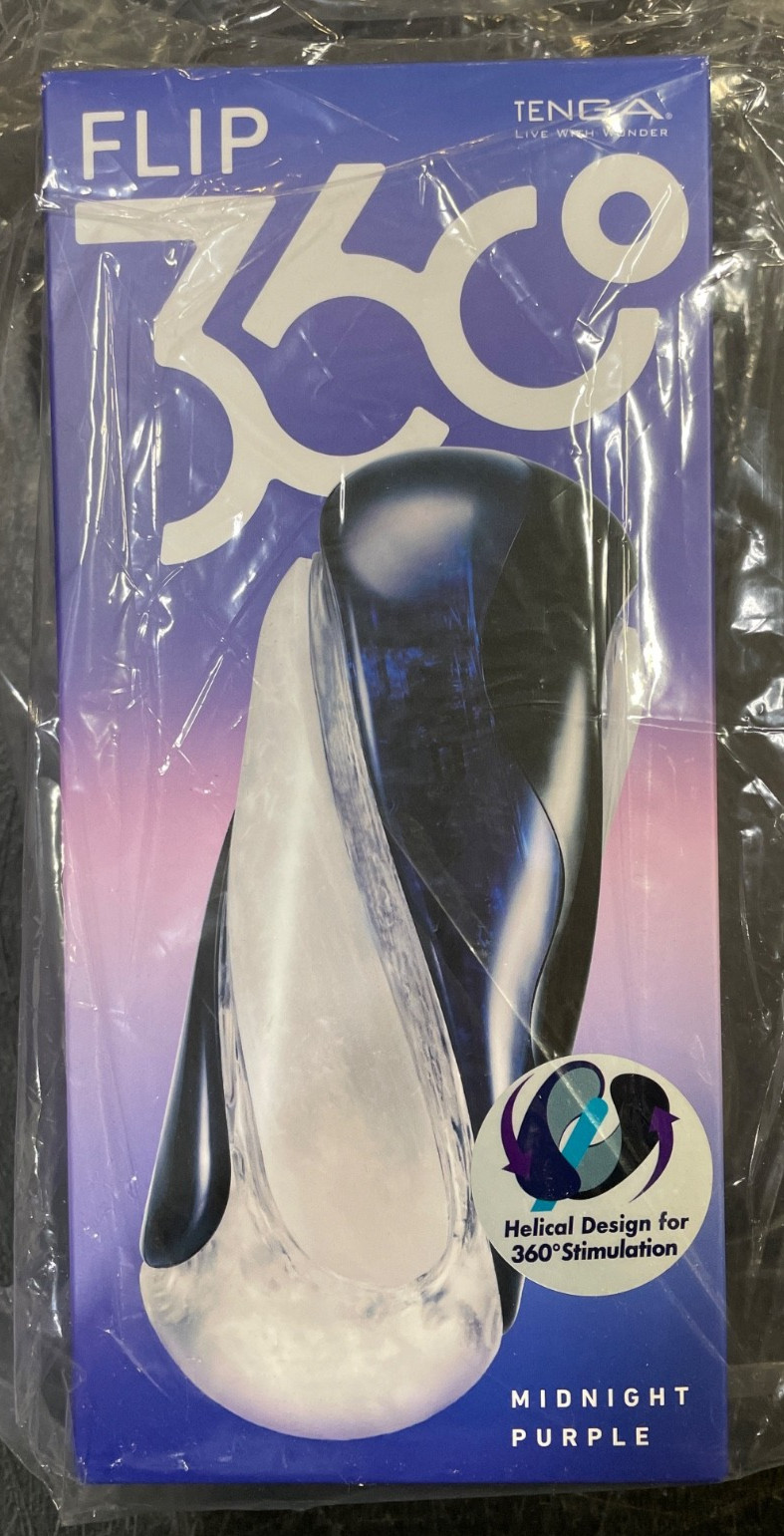 TENGA FLIP 360 Midnight Purple – Intense Stimulation Sleeve New in Box