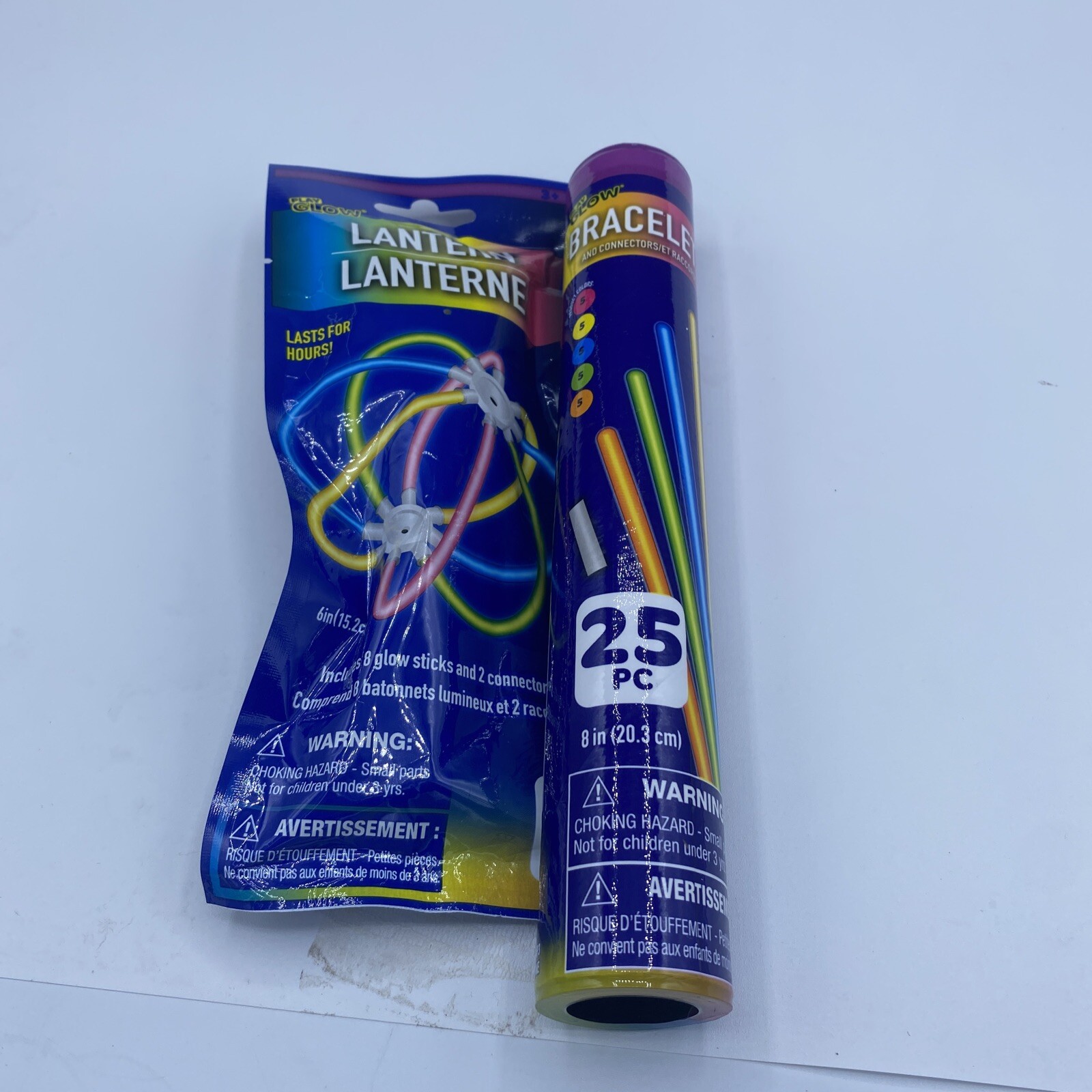 Play Glow Lantern Night Glowing Party New & Play Glow Bracelets (25) New