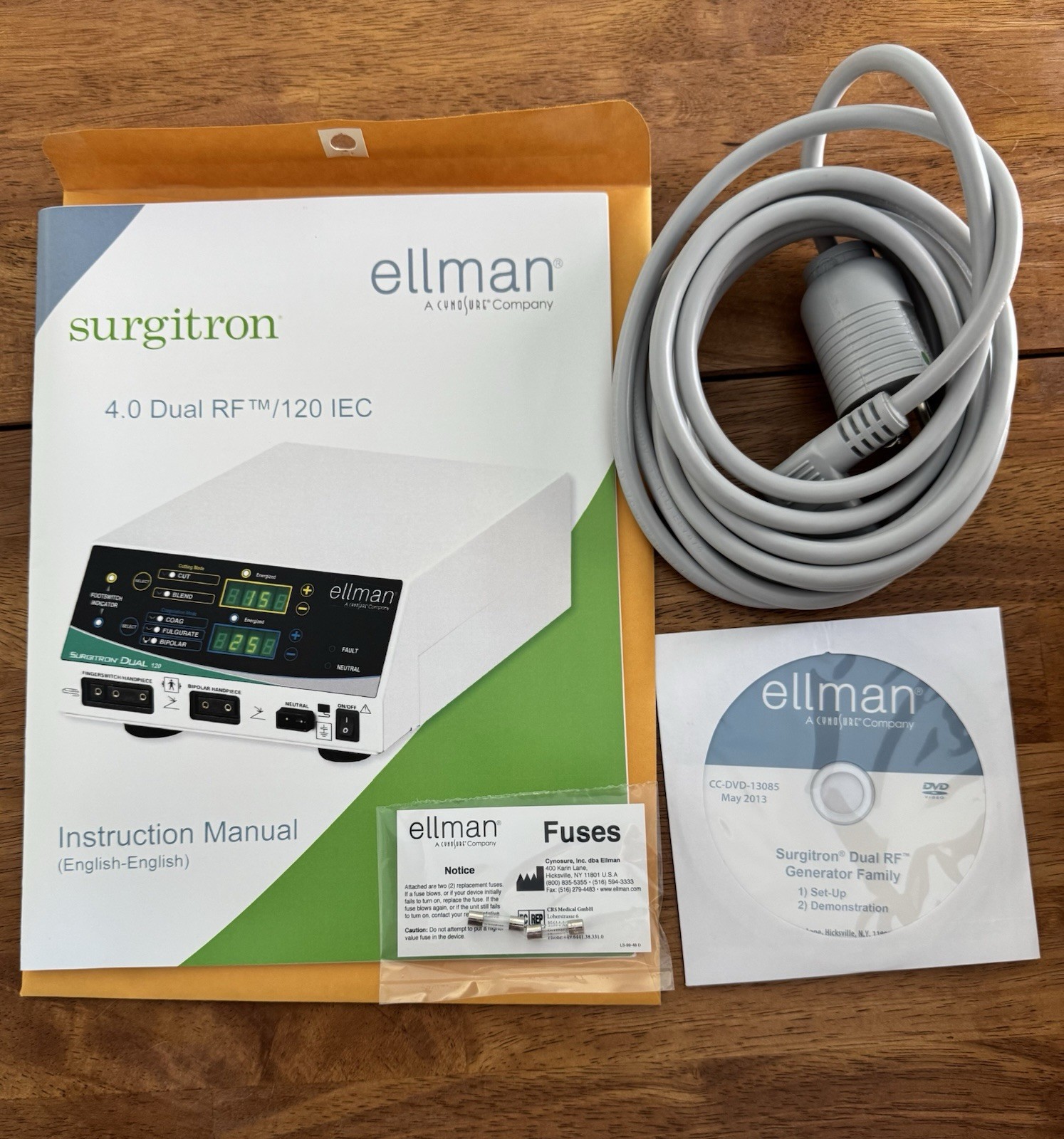 New Unused Ellman Surgitron 4.0 DUAL RF 120 IEC