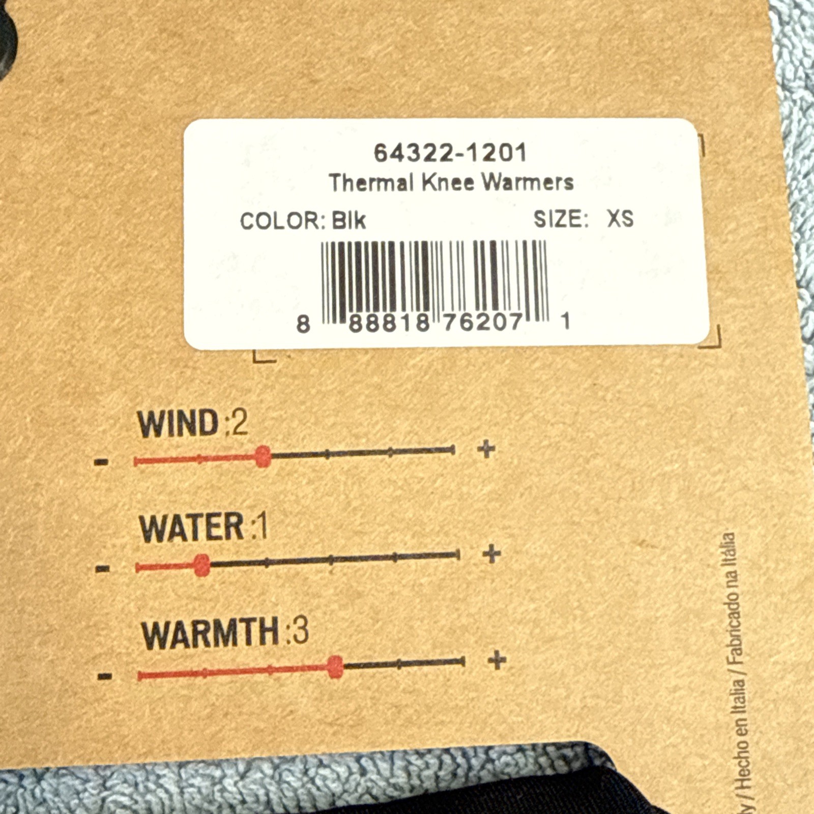 Specialized Thermal Knee Warmers - Adult XS - Black