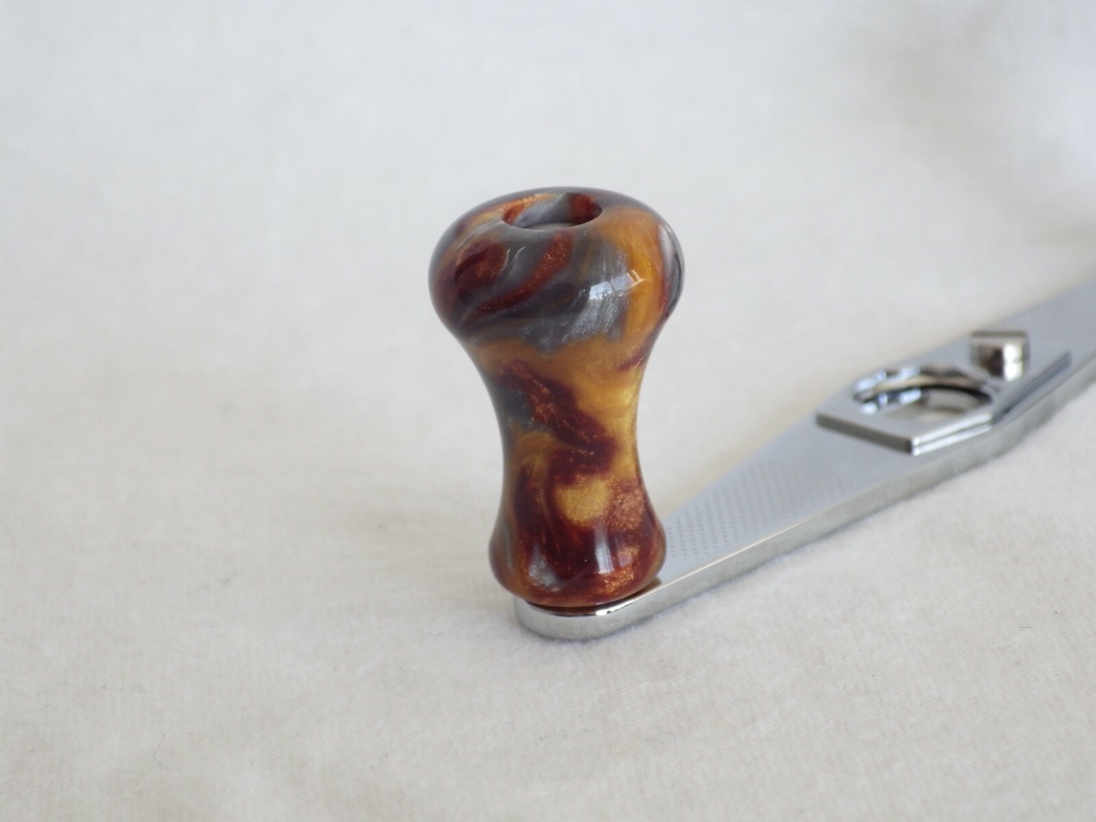 Simon Shimomura's 90 mm Custom Power Handles for ABU Garcia Ambassadeur