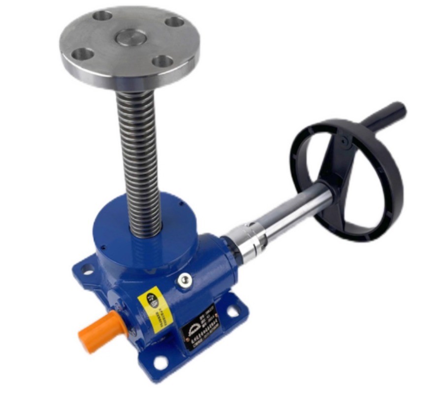 Electric Lift Screw Hand Crank Small Screw Conveyor Interlocking Worm Gear