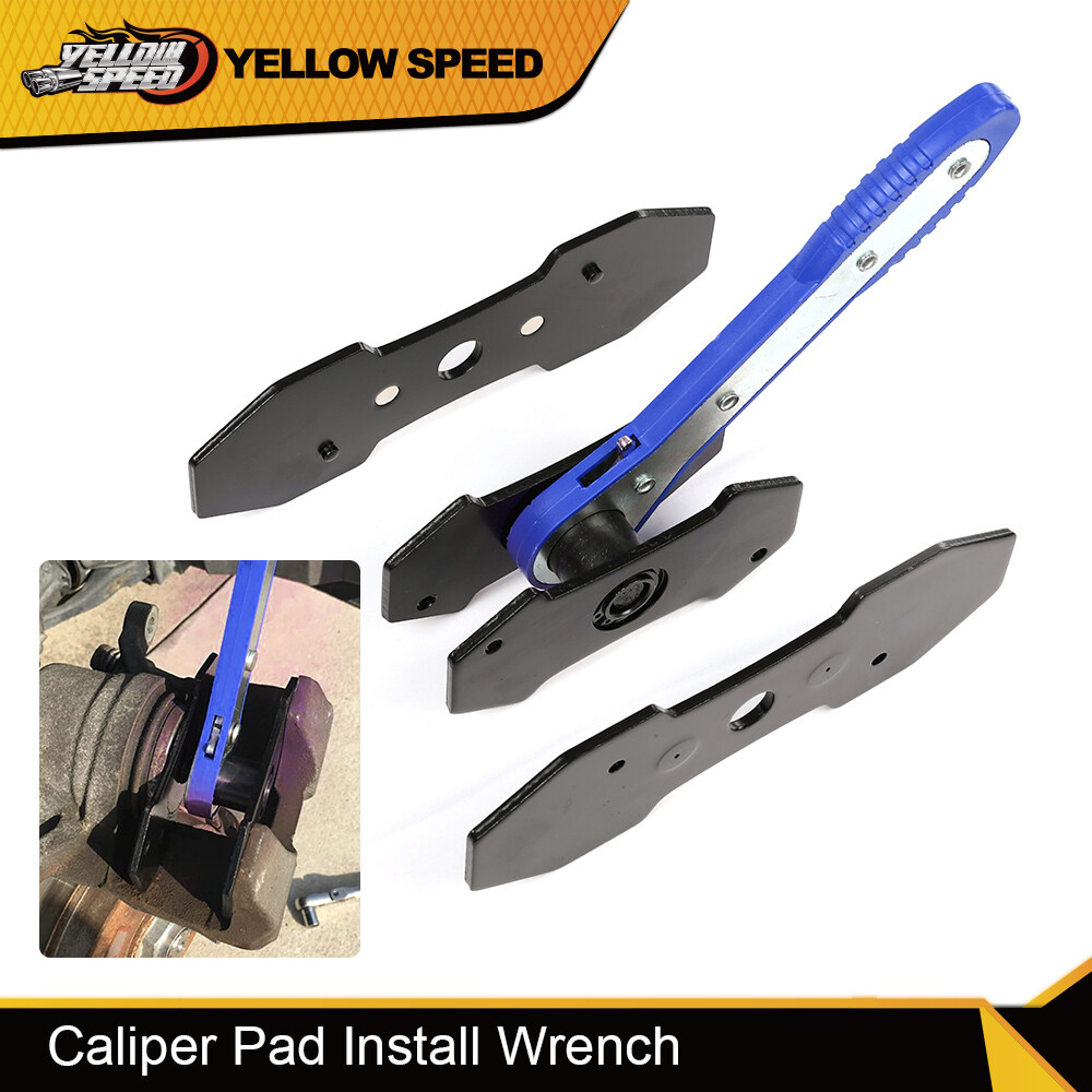 Ratcheting Brake Piston Spreader Wrench Caliper Pad Install Tool Press Ratchet