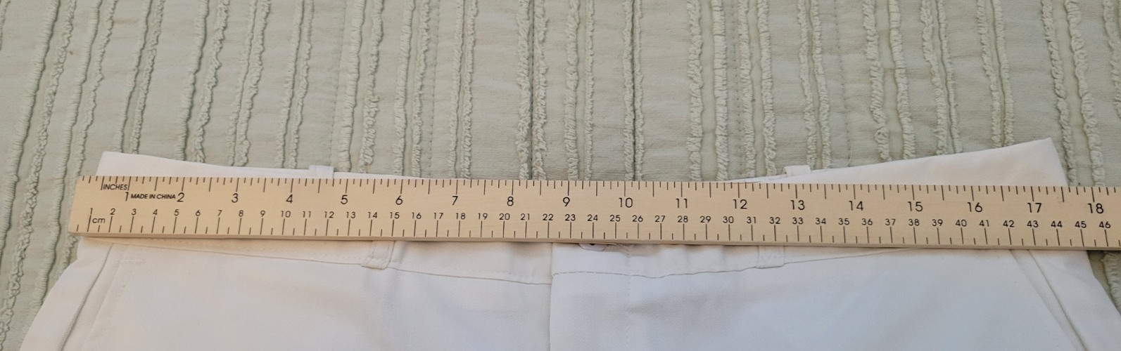 Sailor Flare Pants Military White Creighton Vintage 1970's Navy Size 35x35 ?