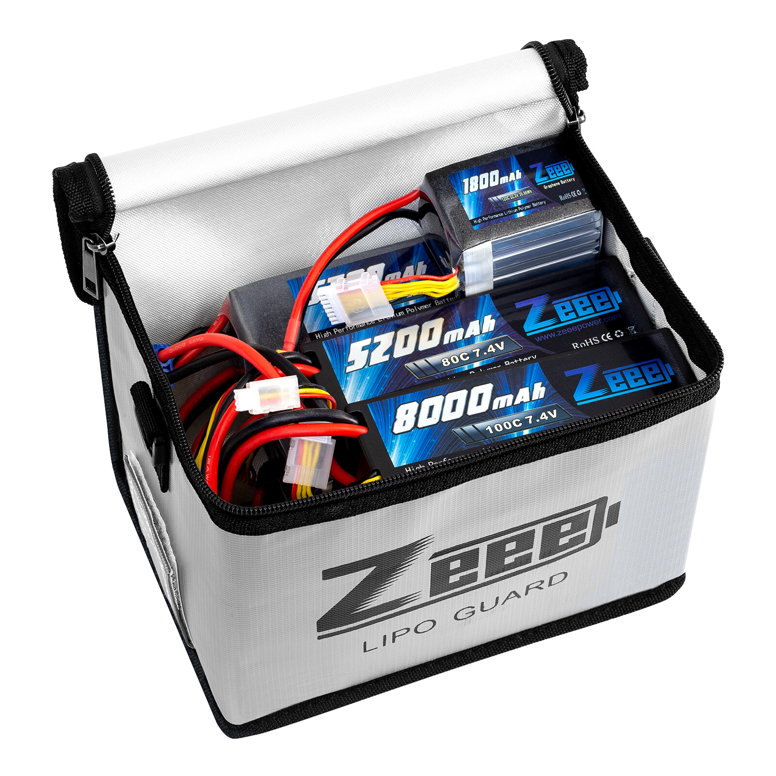 Zeee Fireproof Explosionproof Storage Guard Bag for Lipo Battery Charge& Storage