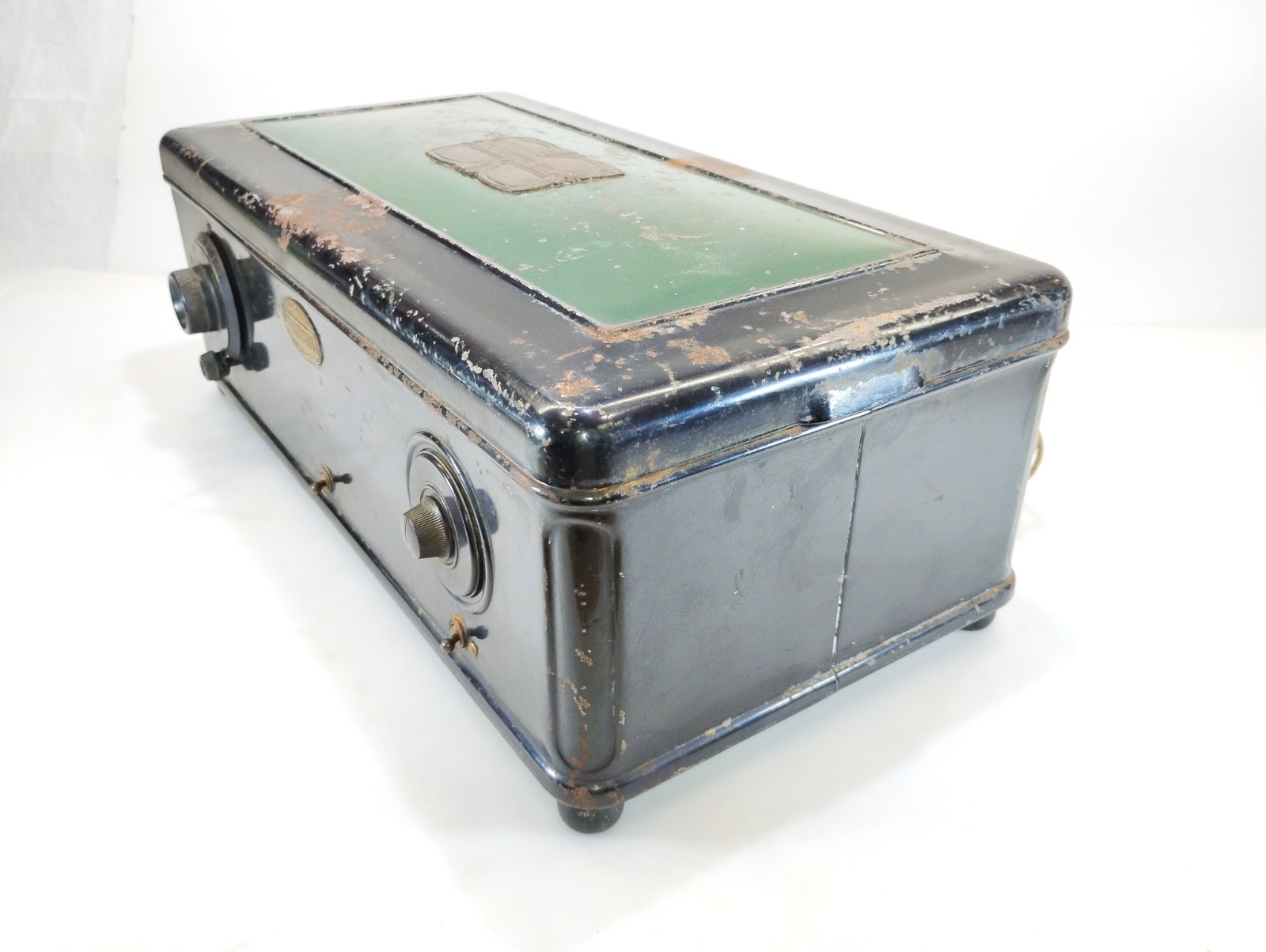 Antique Atwater Kent Model 47 Tube Radio Metal Case Untested Parts Repair