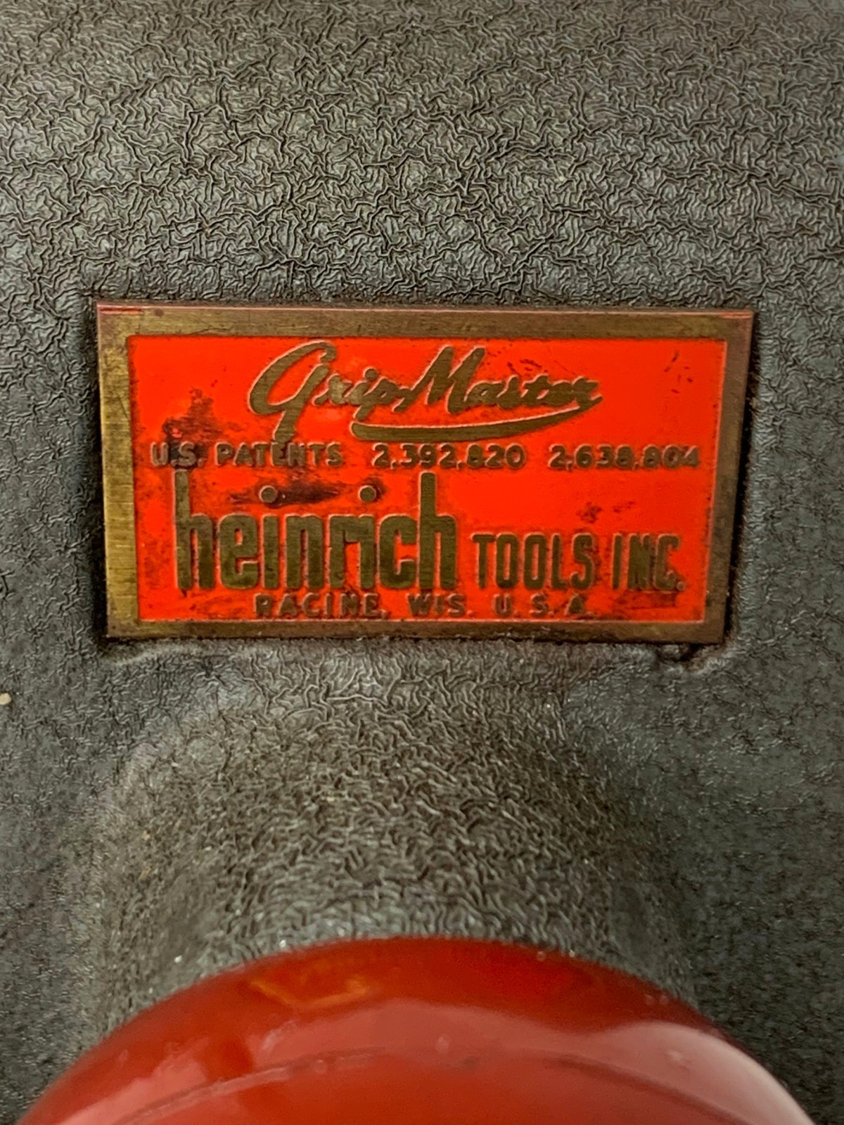 Heinrich Grip Master 9-FL Clamp Fixture With 3/8" Mounting Holes