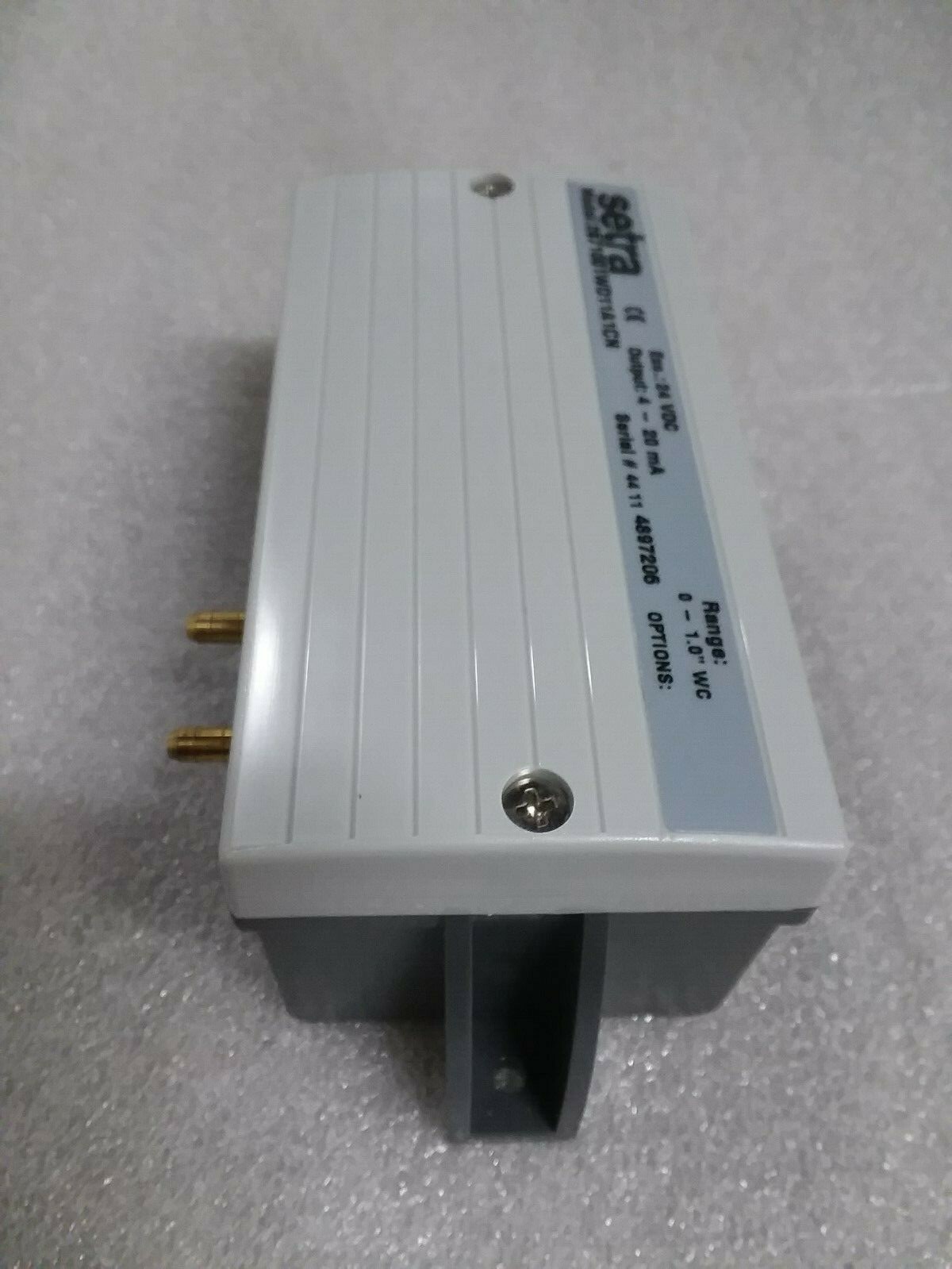 267 Setra 2671001WD11A1CN Very Low Differential Pressure Transducer 0 - 1" wc