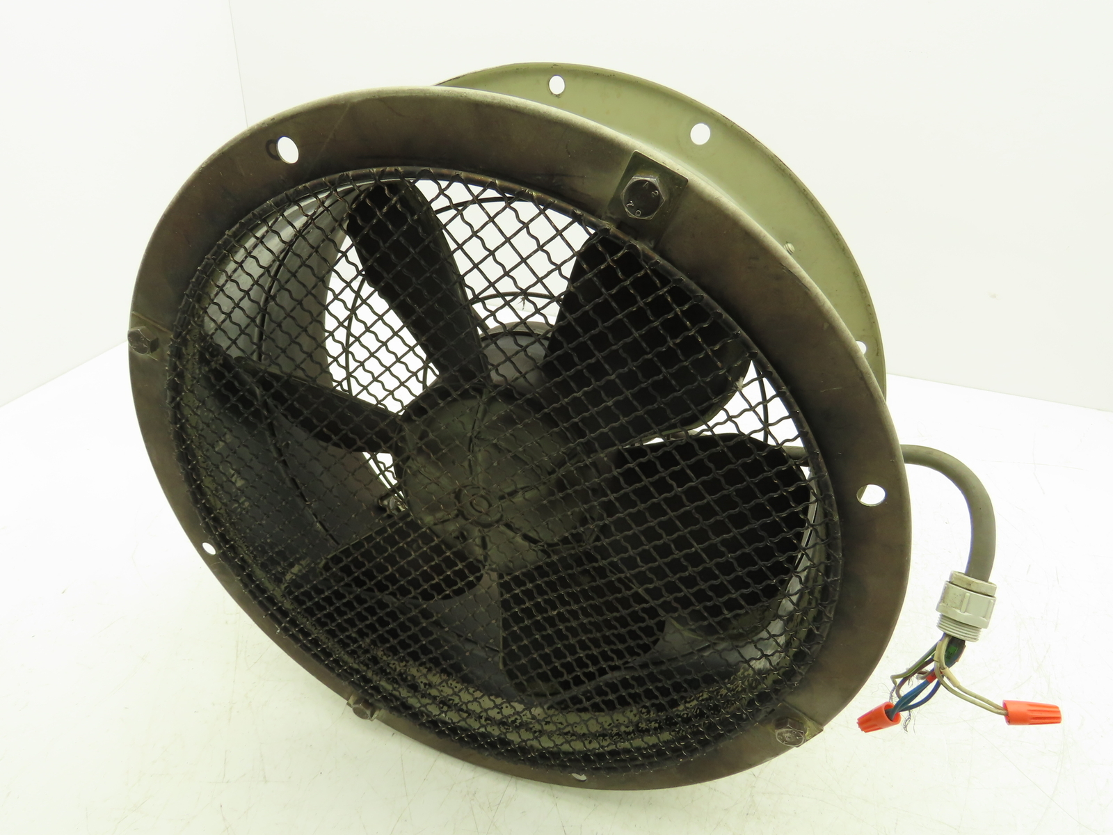 Ziehl-Abegg FC 031-4 DF.2A.3 Exhaust Fan 12" 230/460V 3PH 15" Round Flange